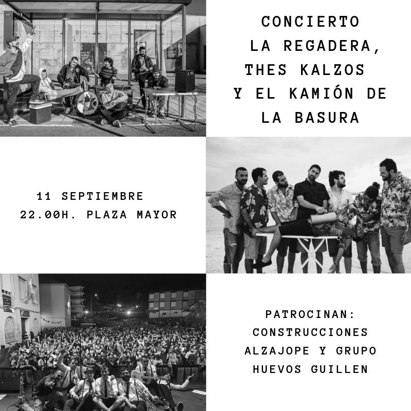 Concierto La regadera, Thes Kalzos y el kamión de la Basura