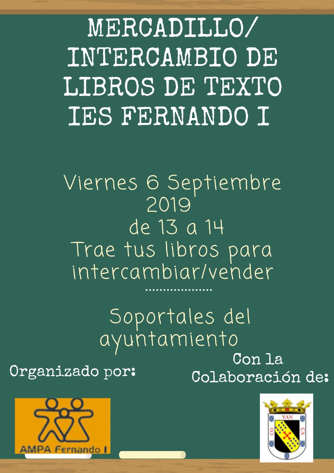 Mercadillo Libros de texto I.E.S. Fernando I