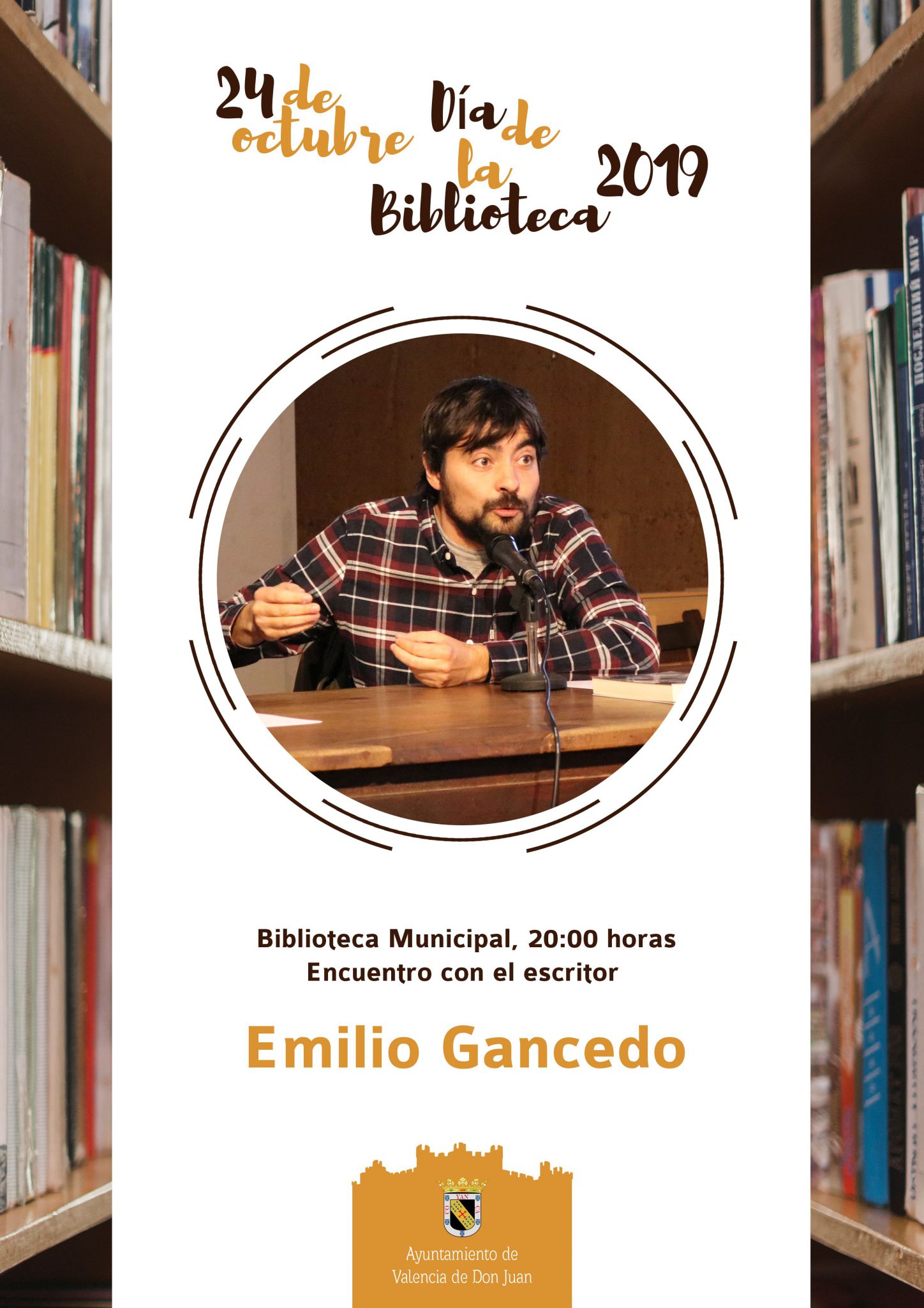 Día de la Biblioteca con Emilio Gancedo