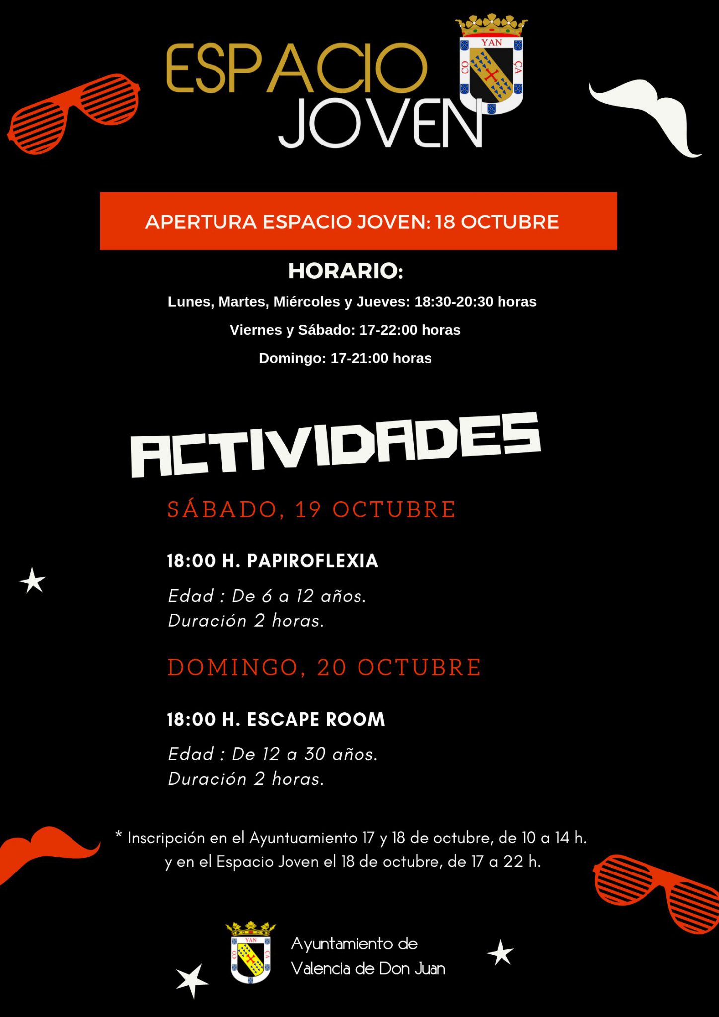 Actividades Espacio Joven