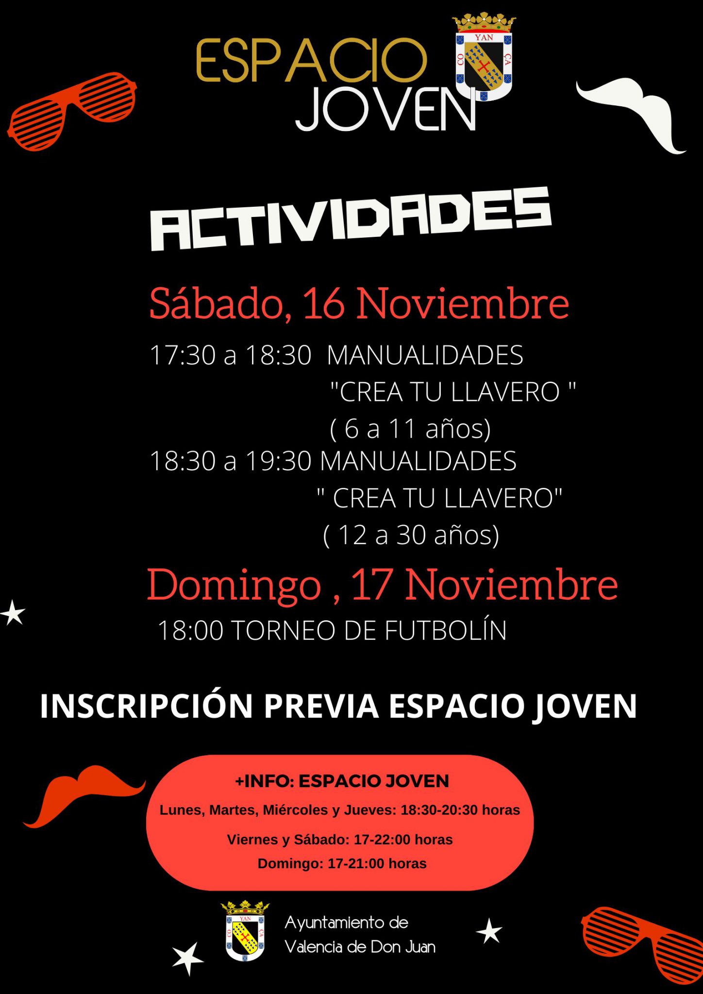 Actividades Espacio Joven