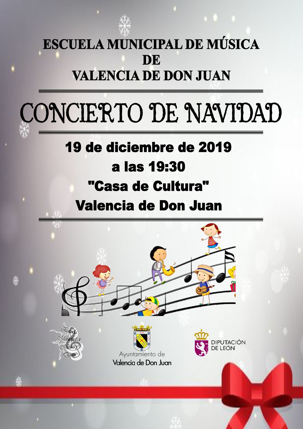 Concierto de Navidad de los alumnos de la Escuela Municipal de Música