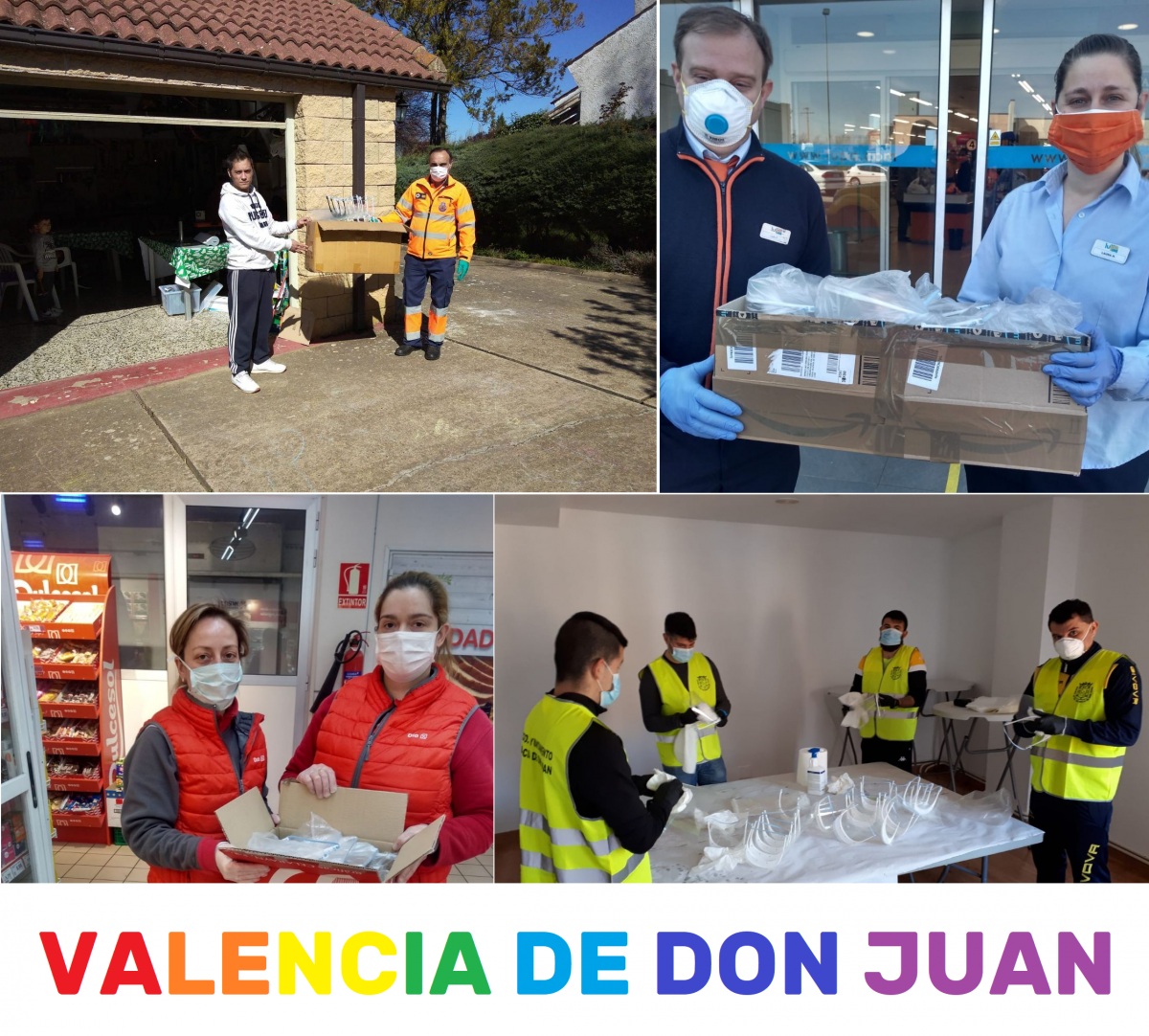Voluntariado-Valencia-De-Don-Juan-Covid-19-Collage