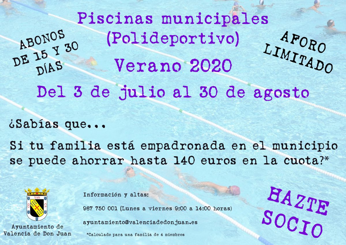 Valencia-De-Don-Juan-Polideportivo-Campaña-Verano-2020