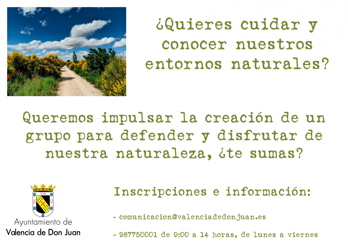 Cartel naturaleza