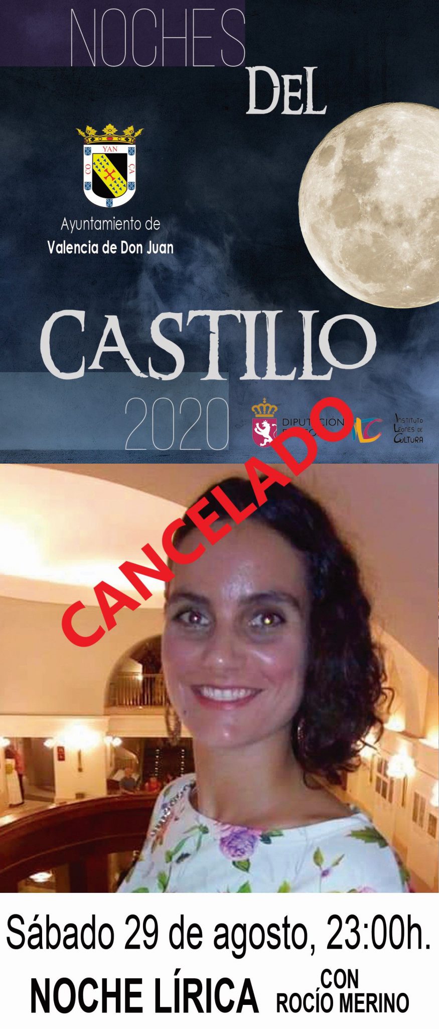 Suspensión del último concierto de las «Noches del Castillo»