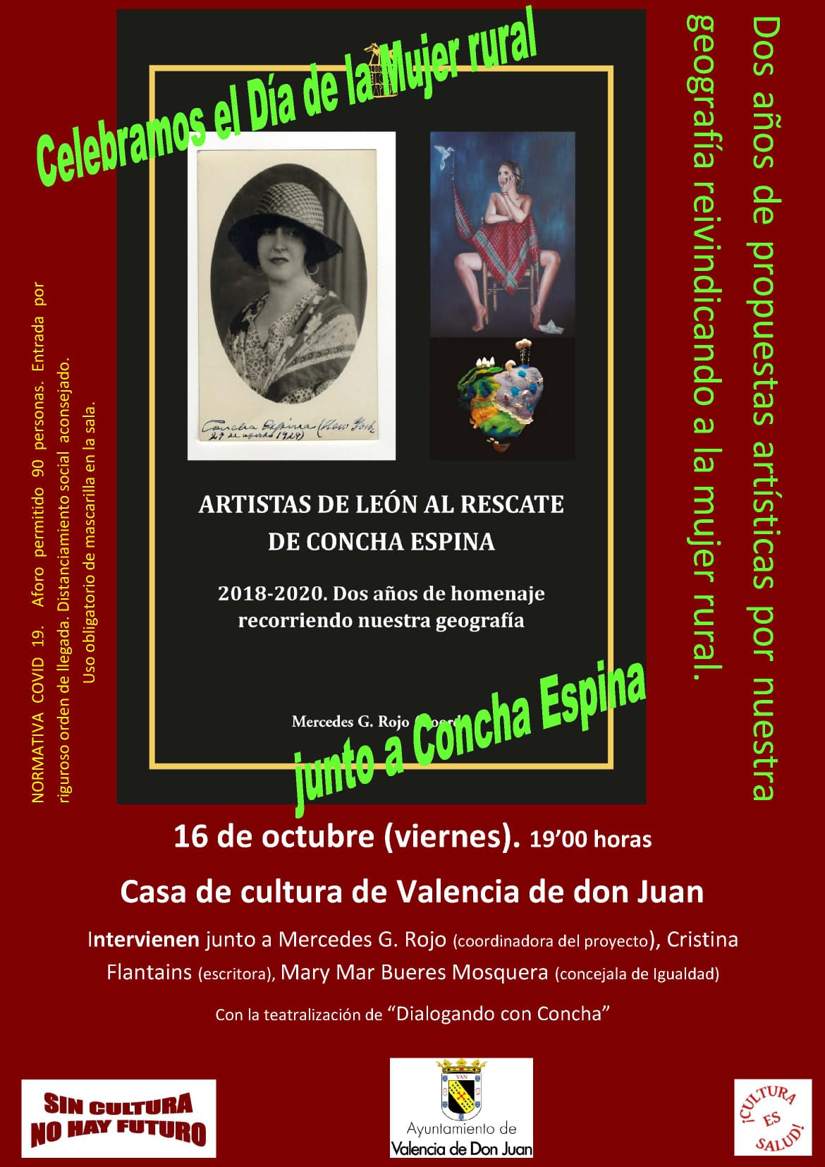 Presentación del Libro: «Artistas de León al rescate de Concha Espina»