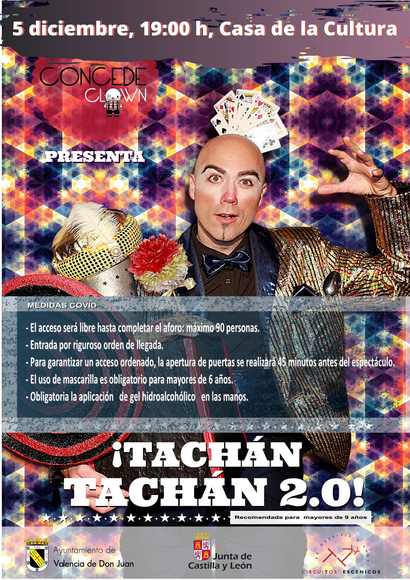Espectáculo de clown «Tachan Tachan 2.0», de Concedeclown