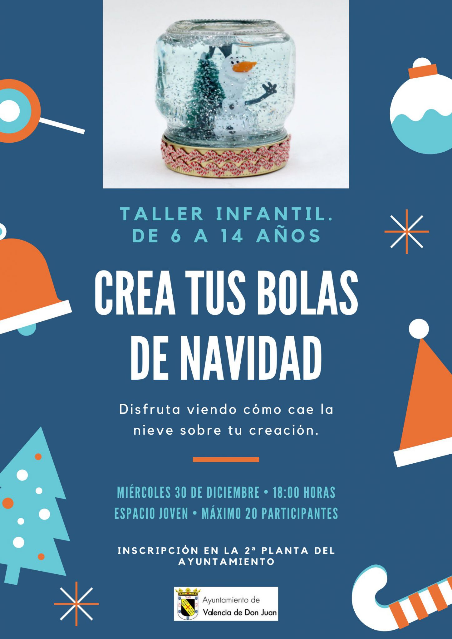 Taller Infantil «Crea tus Bolas de Navidad»