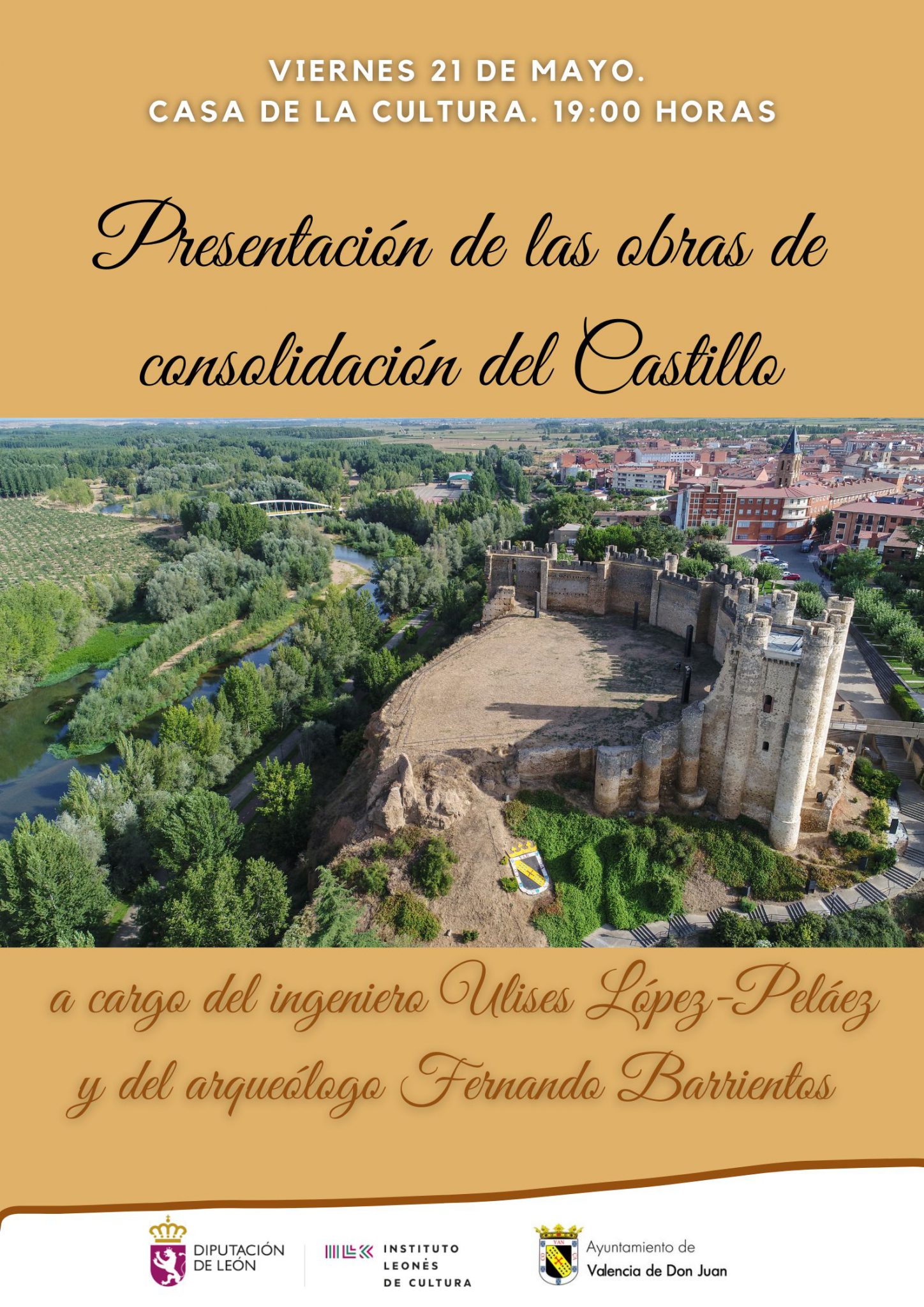 Presentación de las obras de consolidación del Castillo