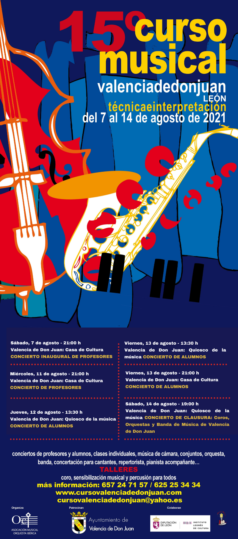 15º Curso Musical Valenciadedonjuan