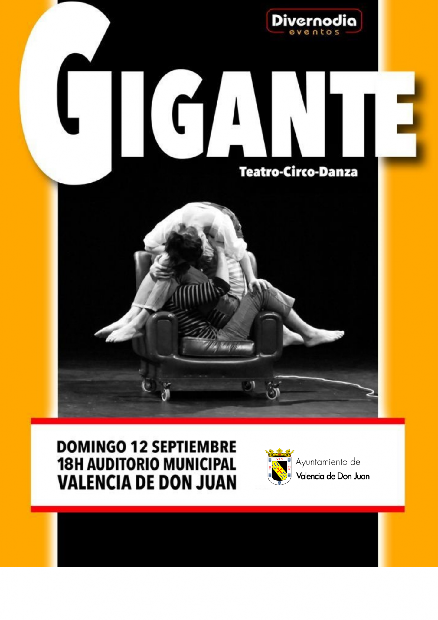 Espectáculo de circo-teatro «Gigante»