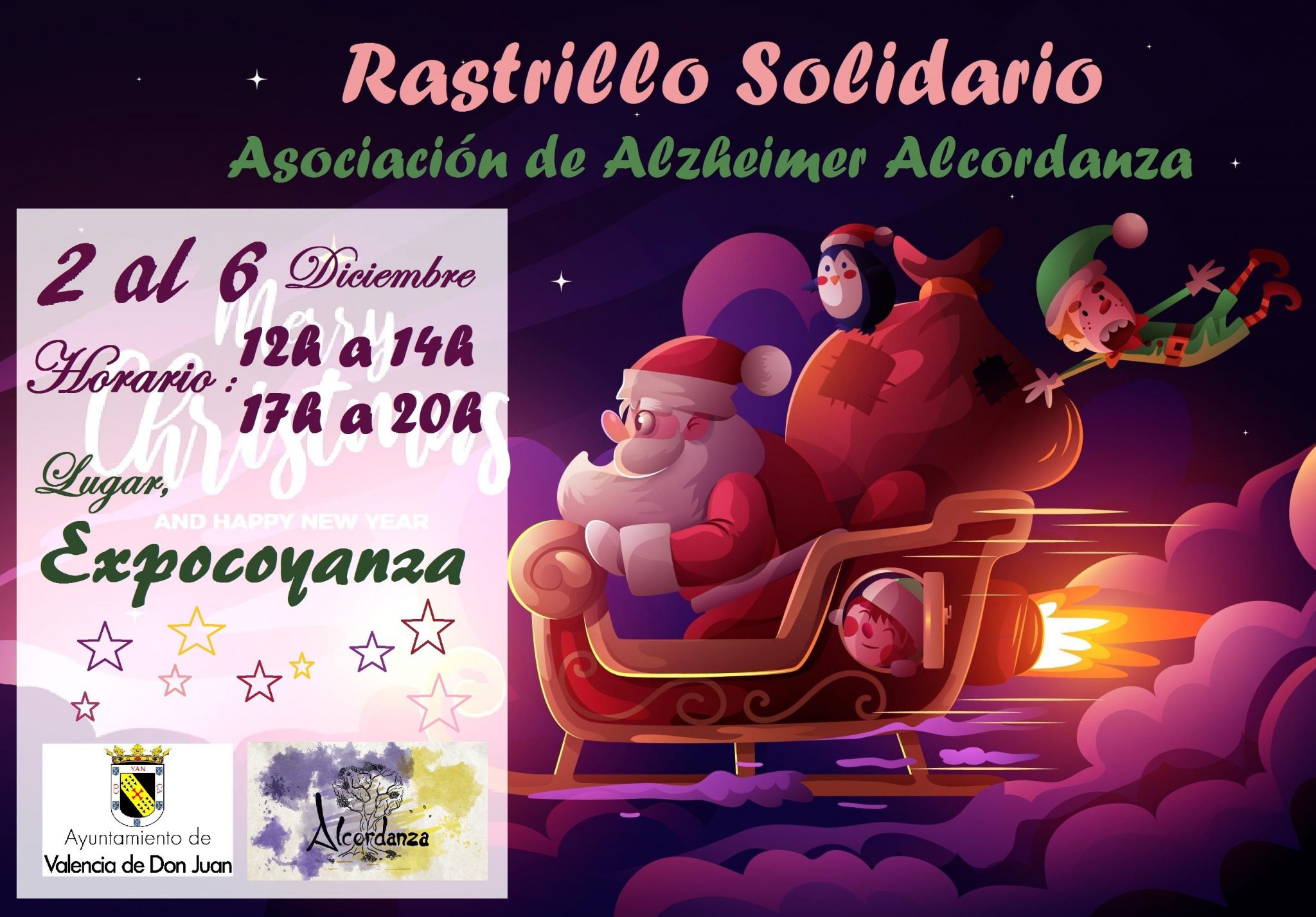 Rastrillo Solidario Asociación de Alzheimer Alcordanza