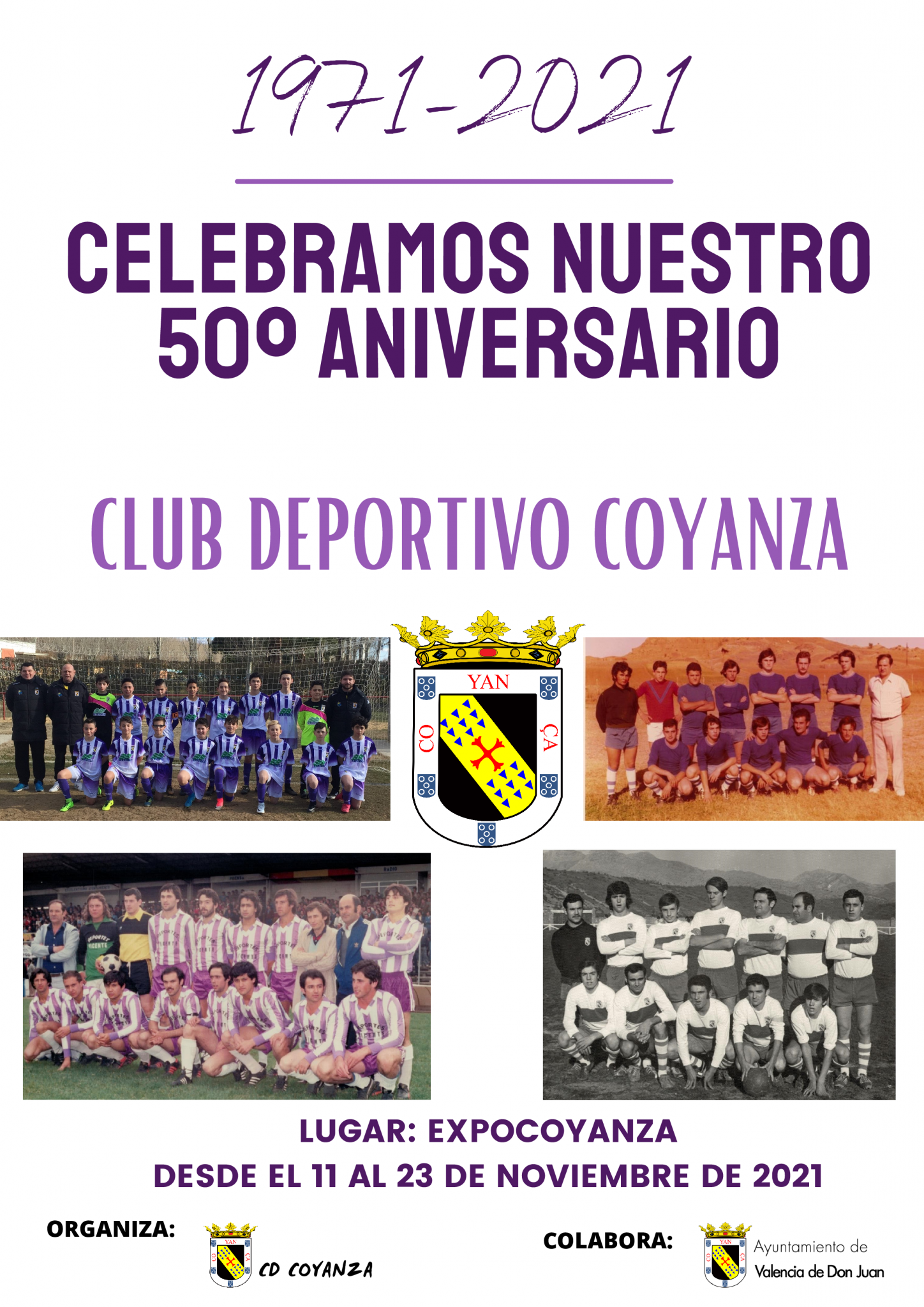 Exposición 50 aniversario del Club Deportivo Coyanza