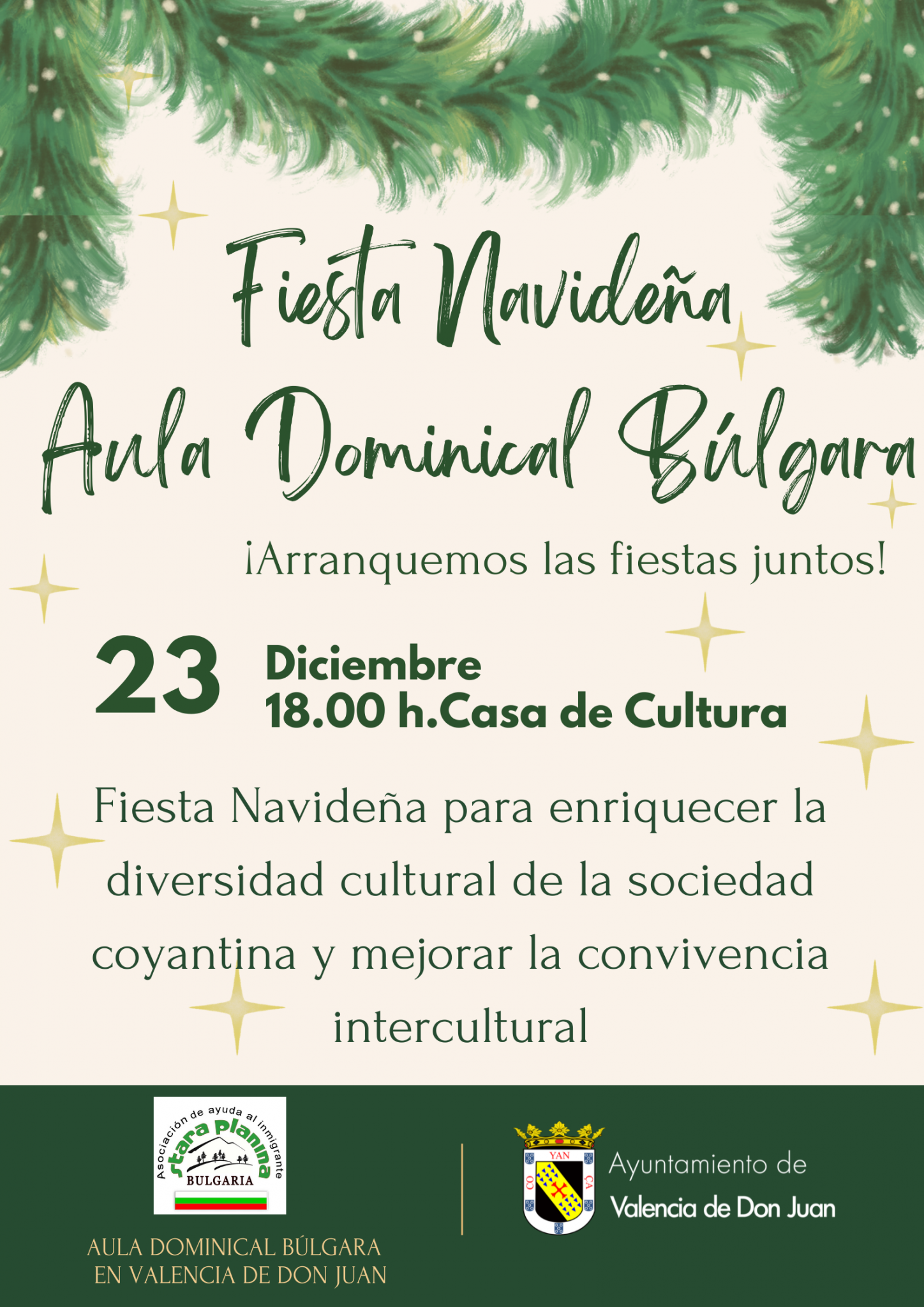 Fiesta Navideña Aula Dominical Búlgara