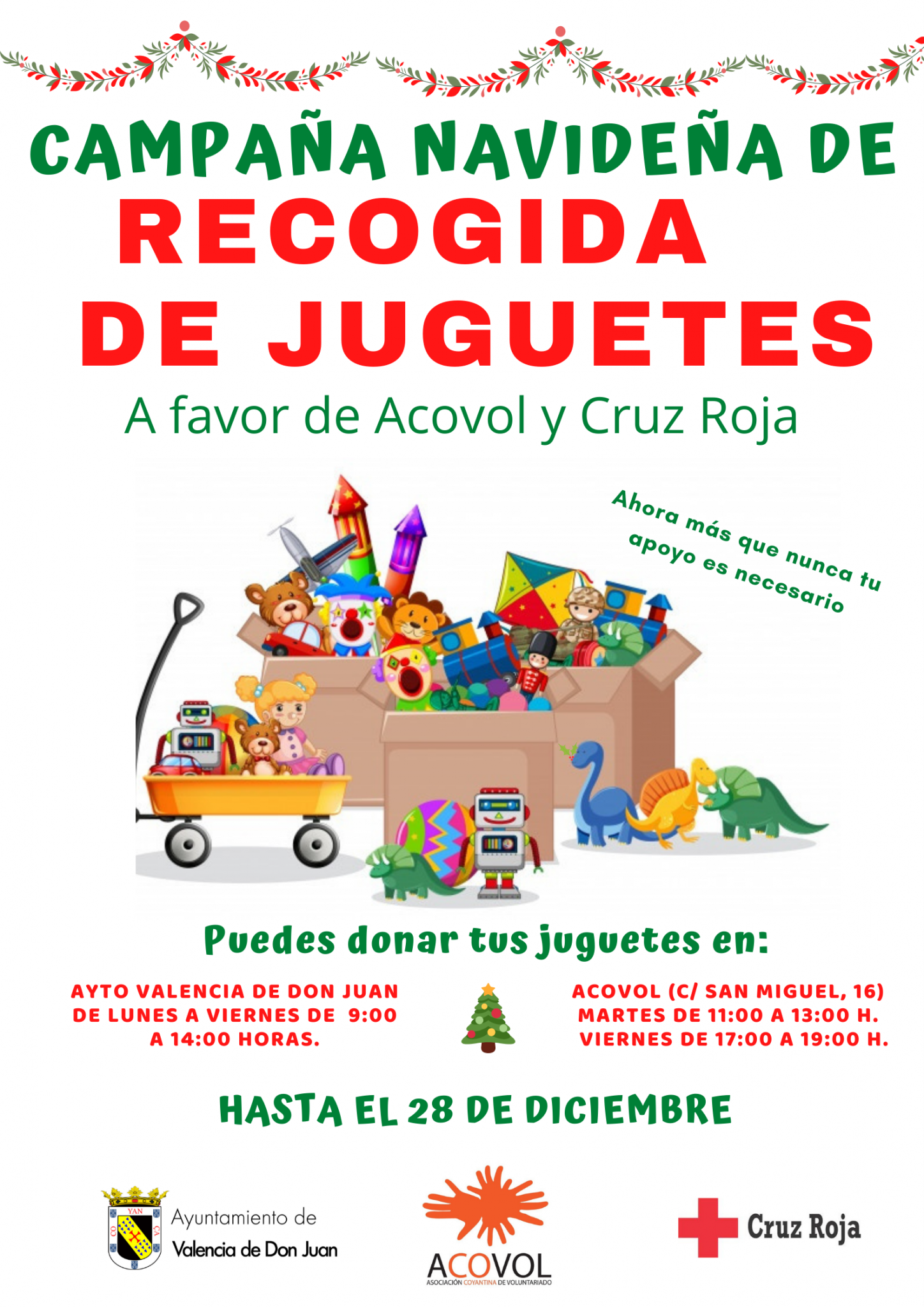 Campaña Navideña de recogida de juguetes