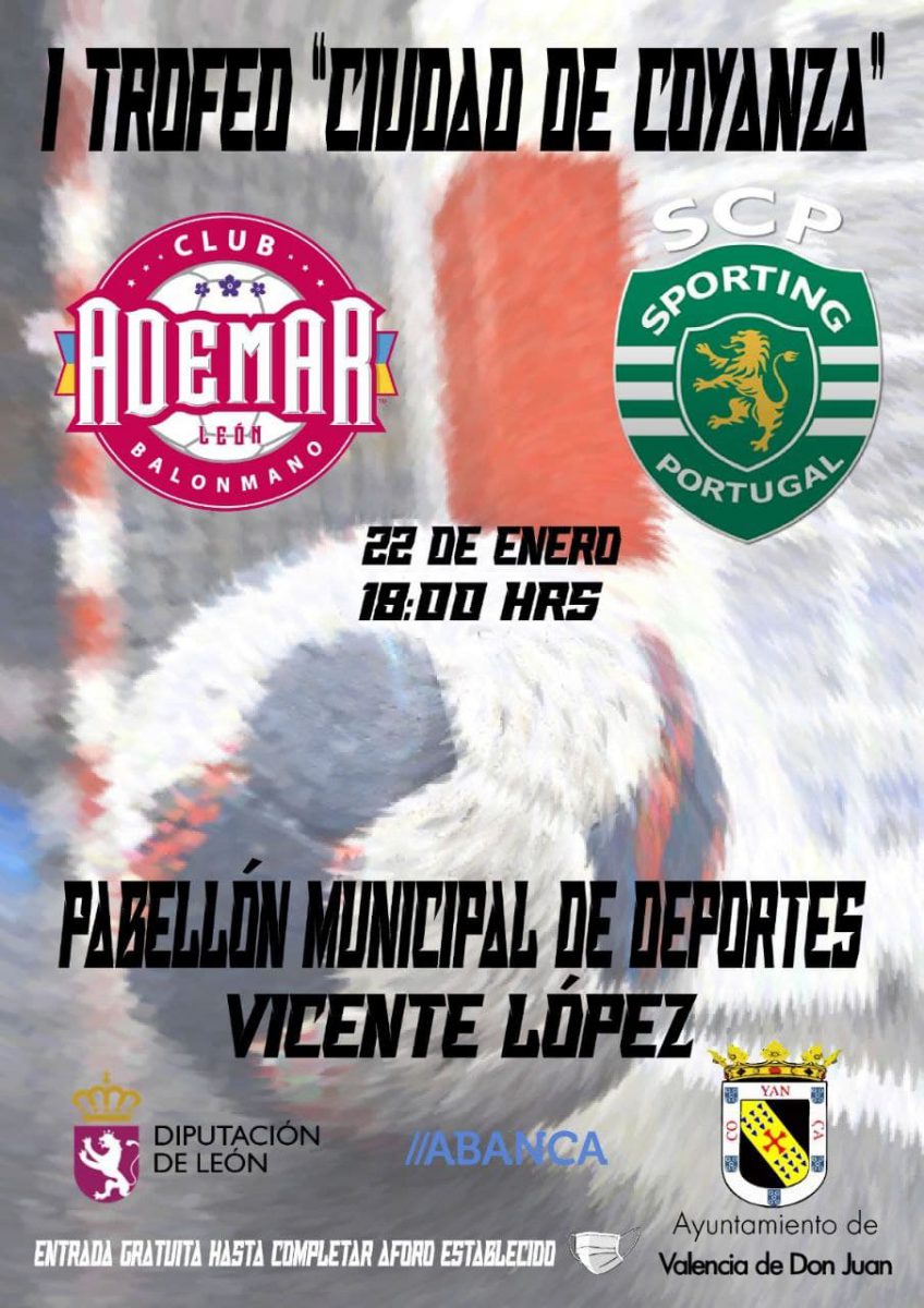 Valencia-de-Don-Juan-Balonmano-I-Trofeo-Ciudad-De-Coyanza-Ademar-Sporting-Portugal-20220122