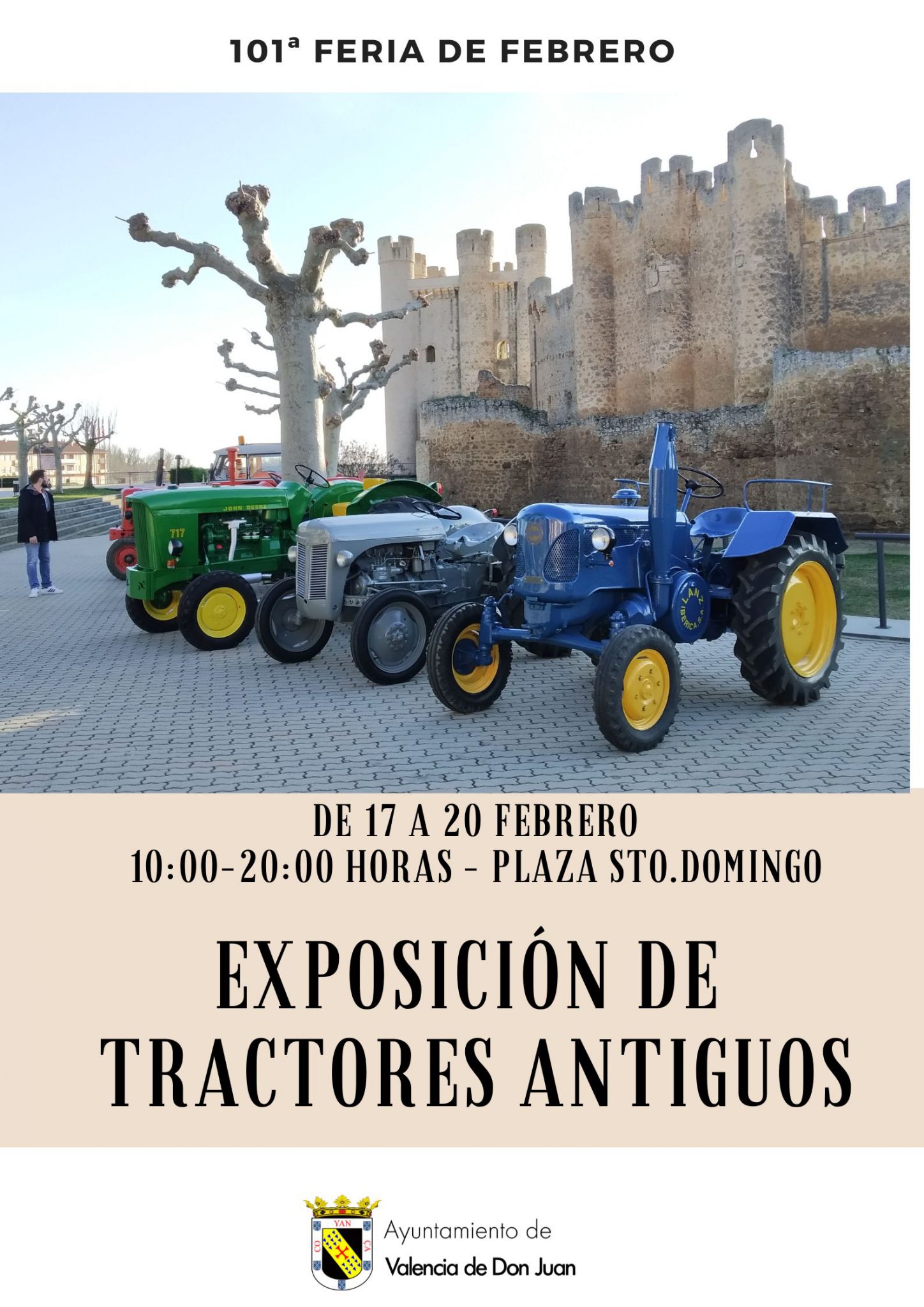 Exposición de tractores antiguos