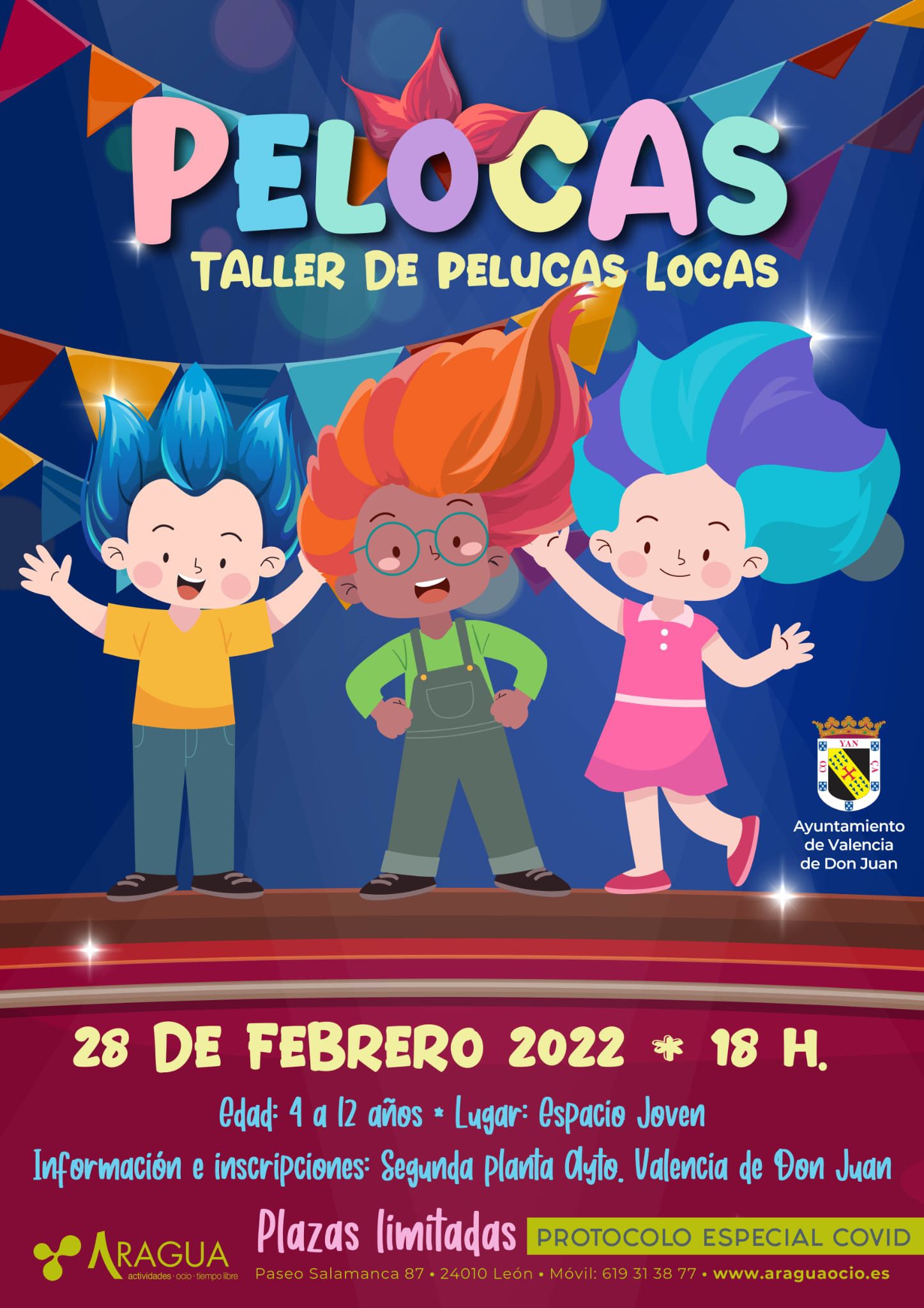 Taller de pelucas locas