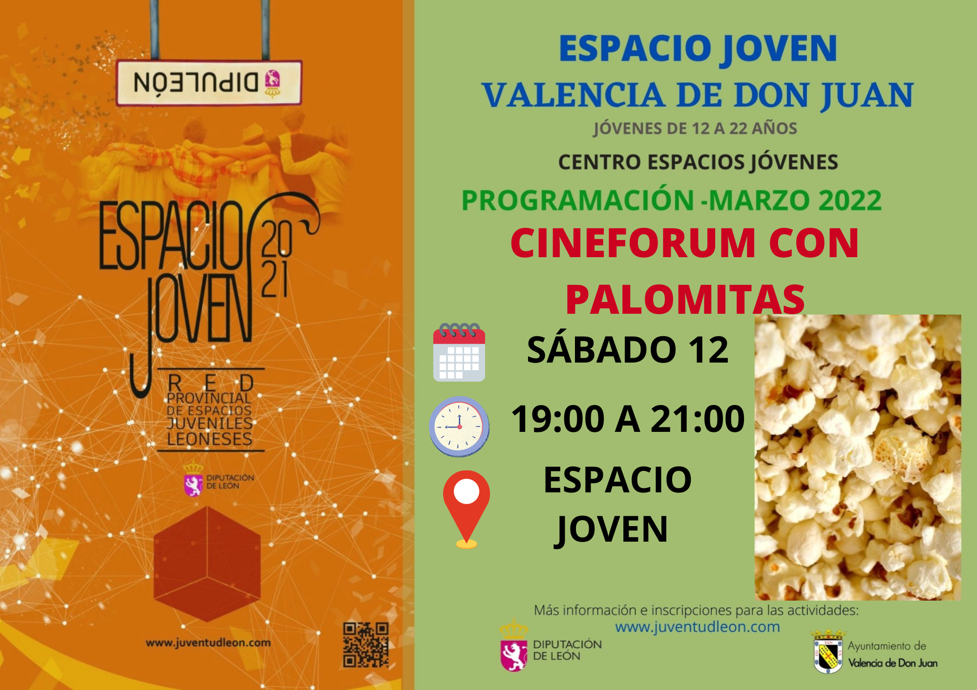 Cine fórum con palomitas- Espacio Joven