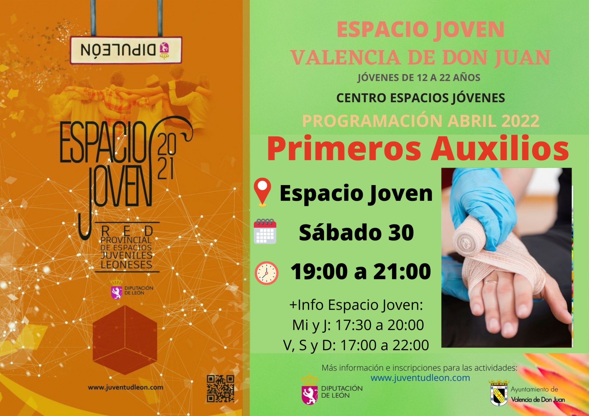 Espacio Joven –  Primeros Auxilios