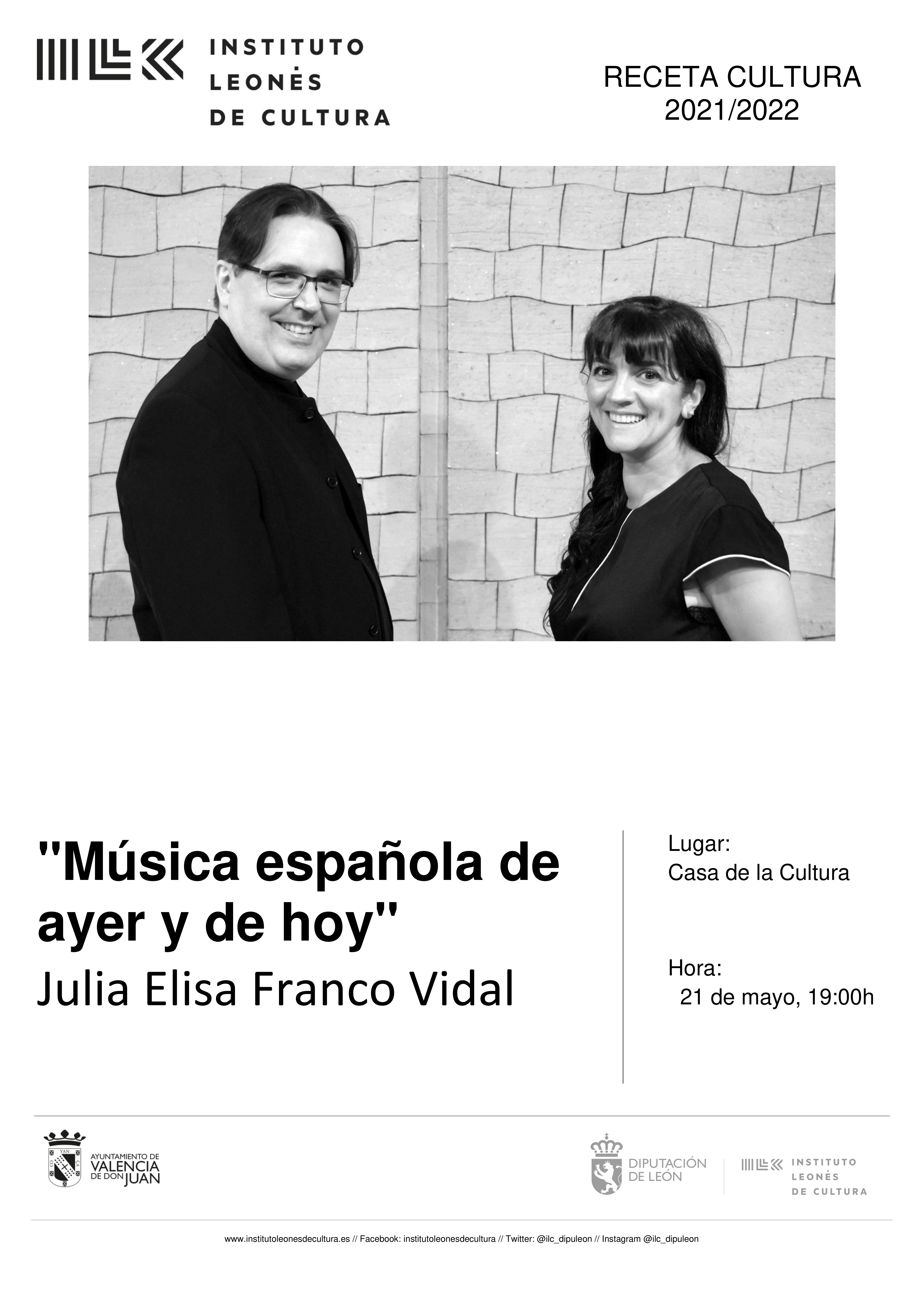 Espectáculo musical - música de ayer y de hoy