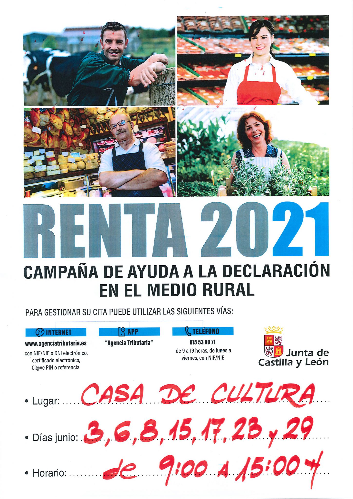 Campaña de ayuda a la declaración en el medio rural