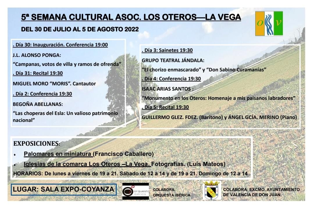 5ª SEMANA CULTURAL ASOC. LOS OTEROS-LA VEGA