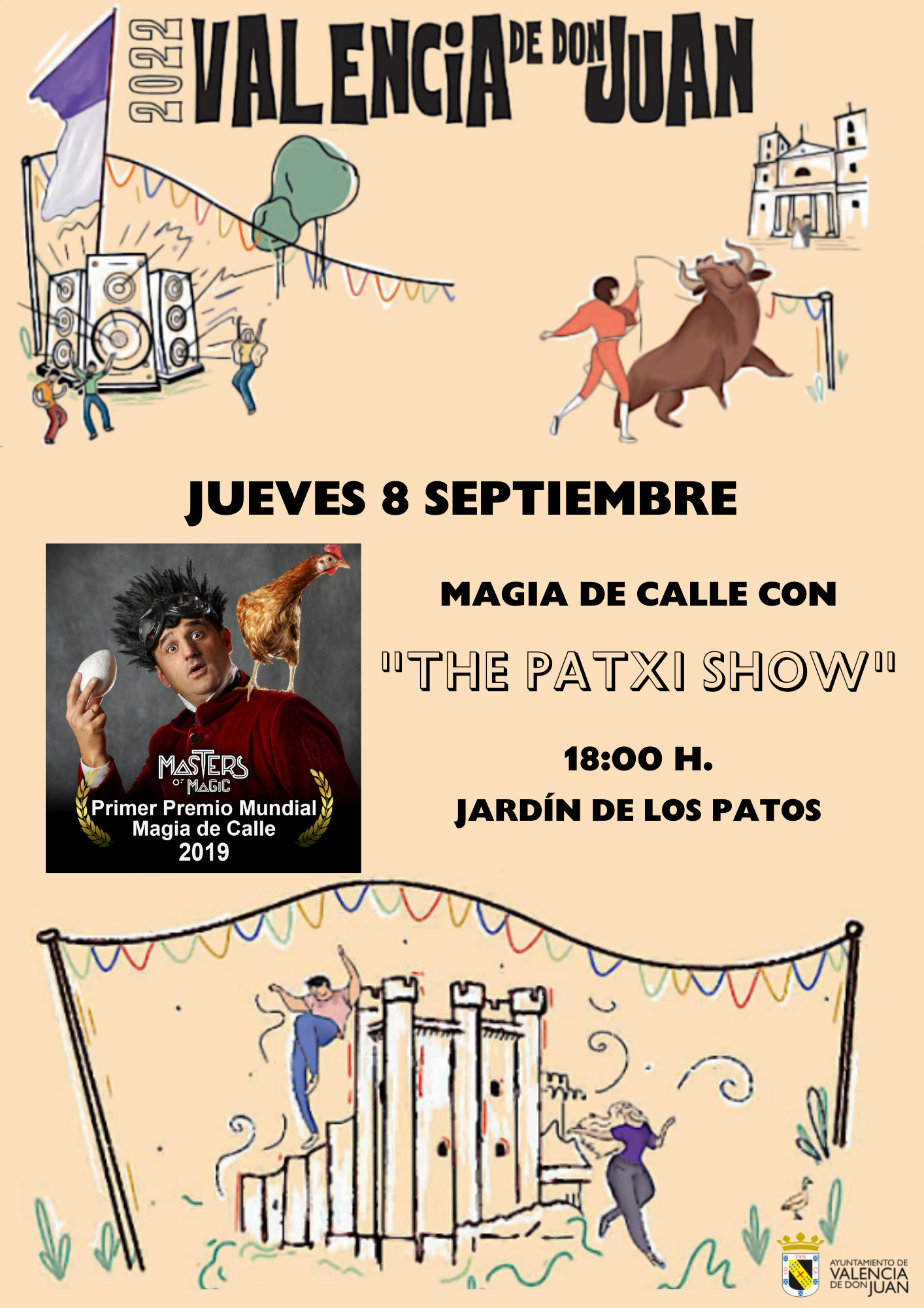 Magia de calle con «The Patxi Show»