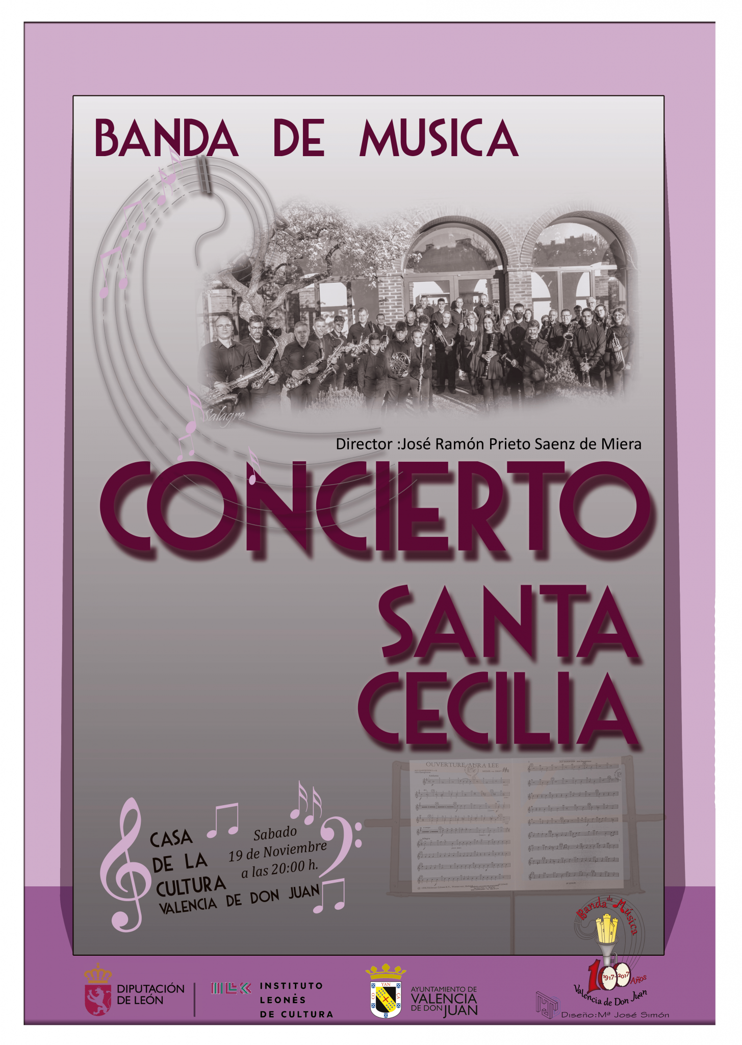 Banda de Música. Concierto Santa Cecilia