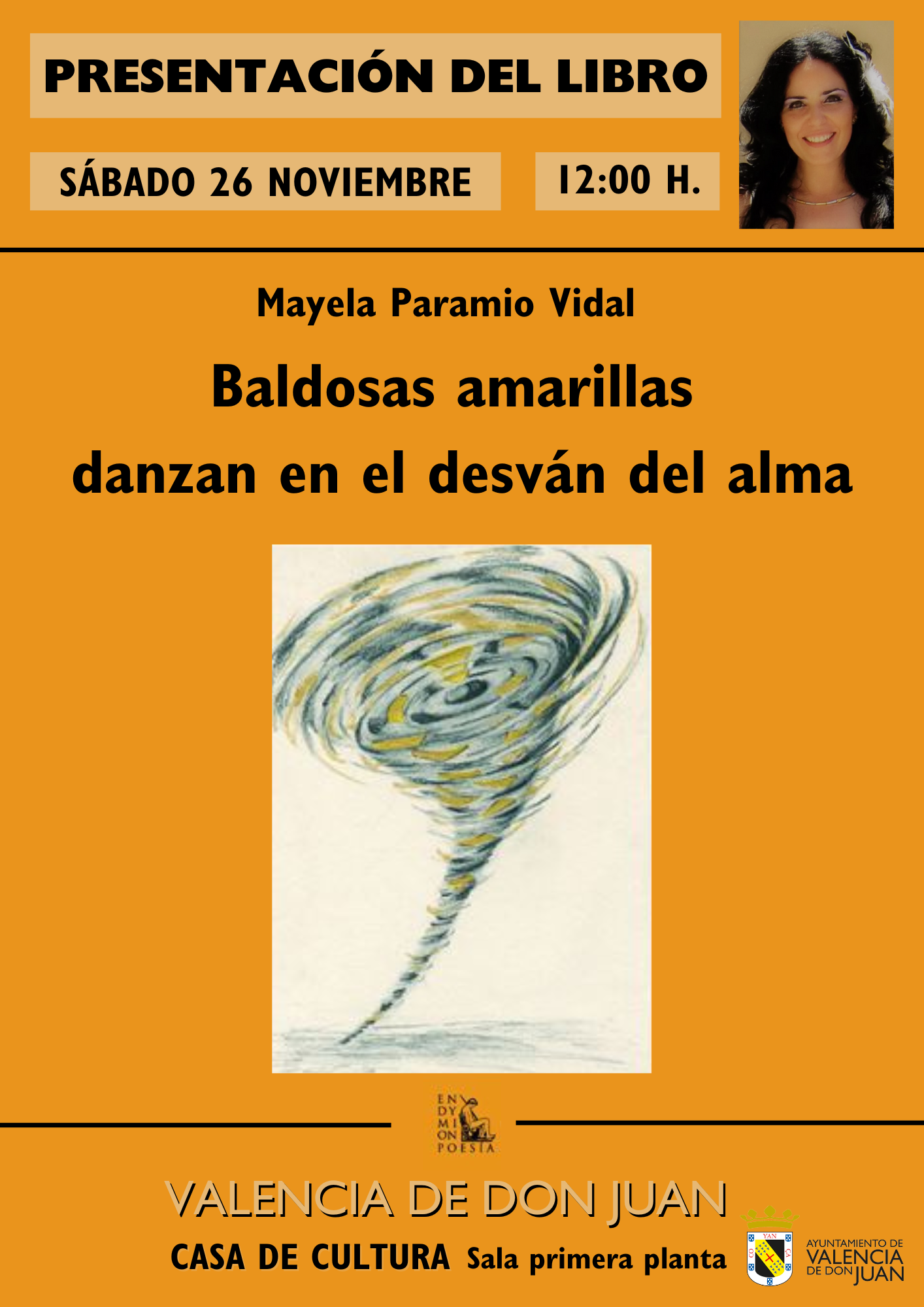 Presentación del libro `Baldosas amarillas danzan en el desván del alma´