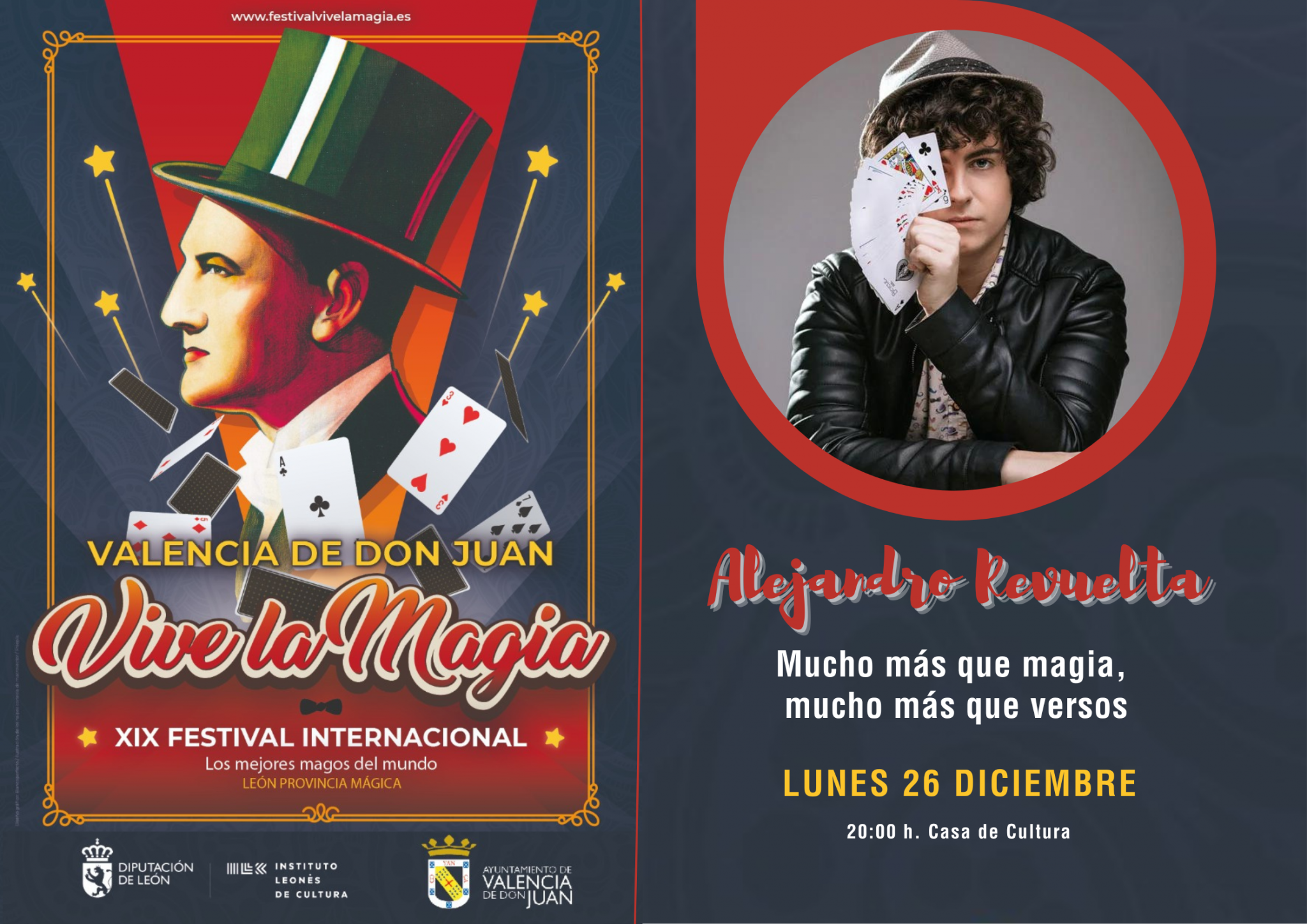 Festival de Magia: Alejandro Revuelta – «Mucho más que magia, mucho más que versos»