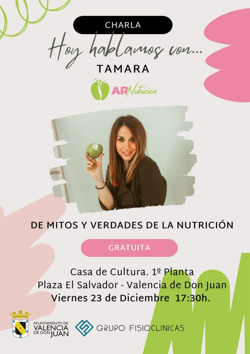 CHARLA NUTRICIÓN CON LOGO