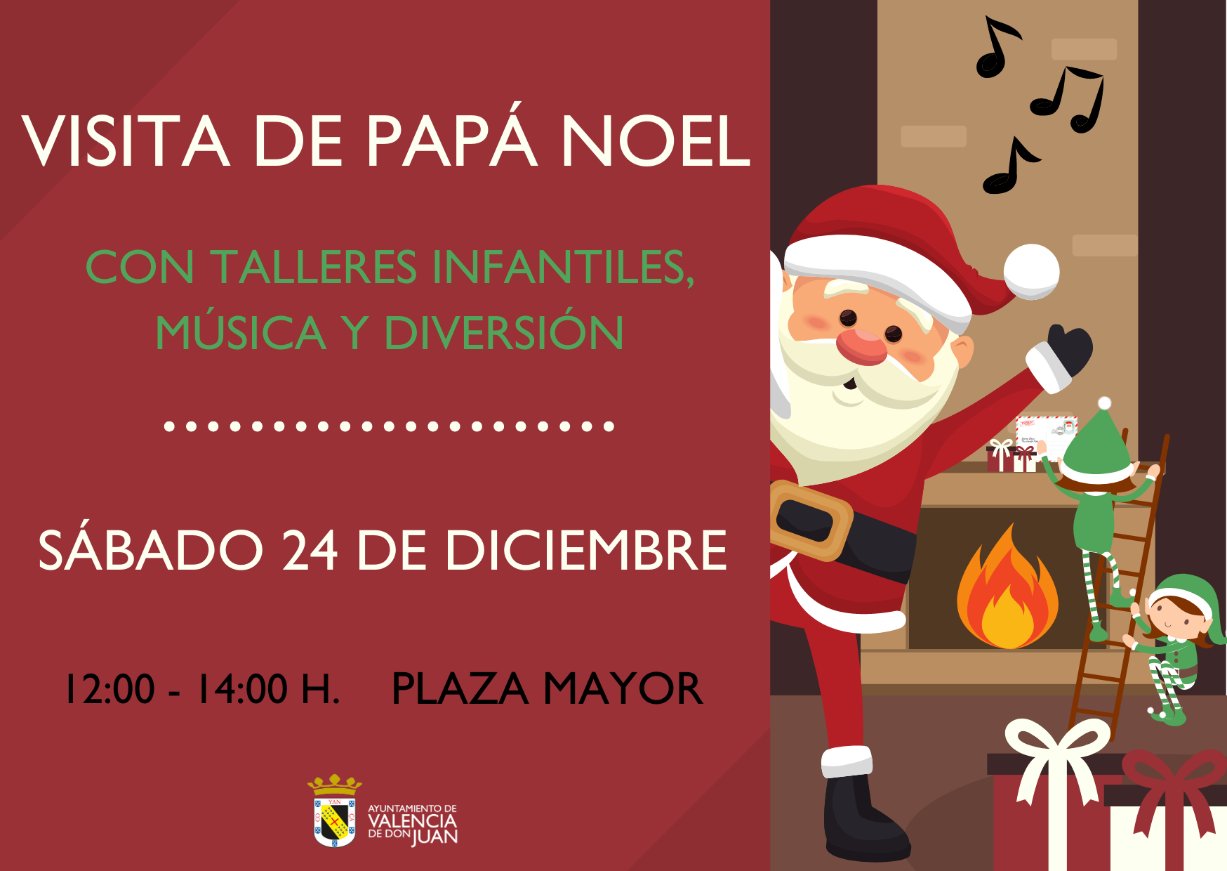 Visita de Papá Noel