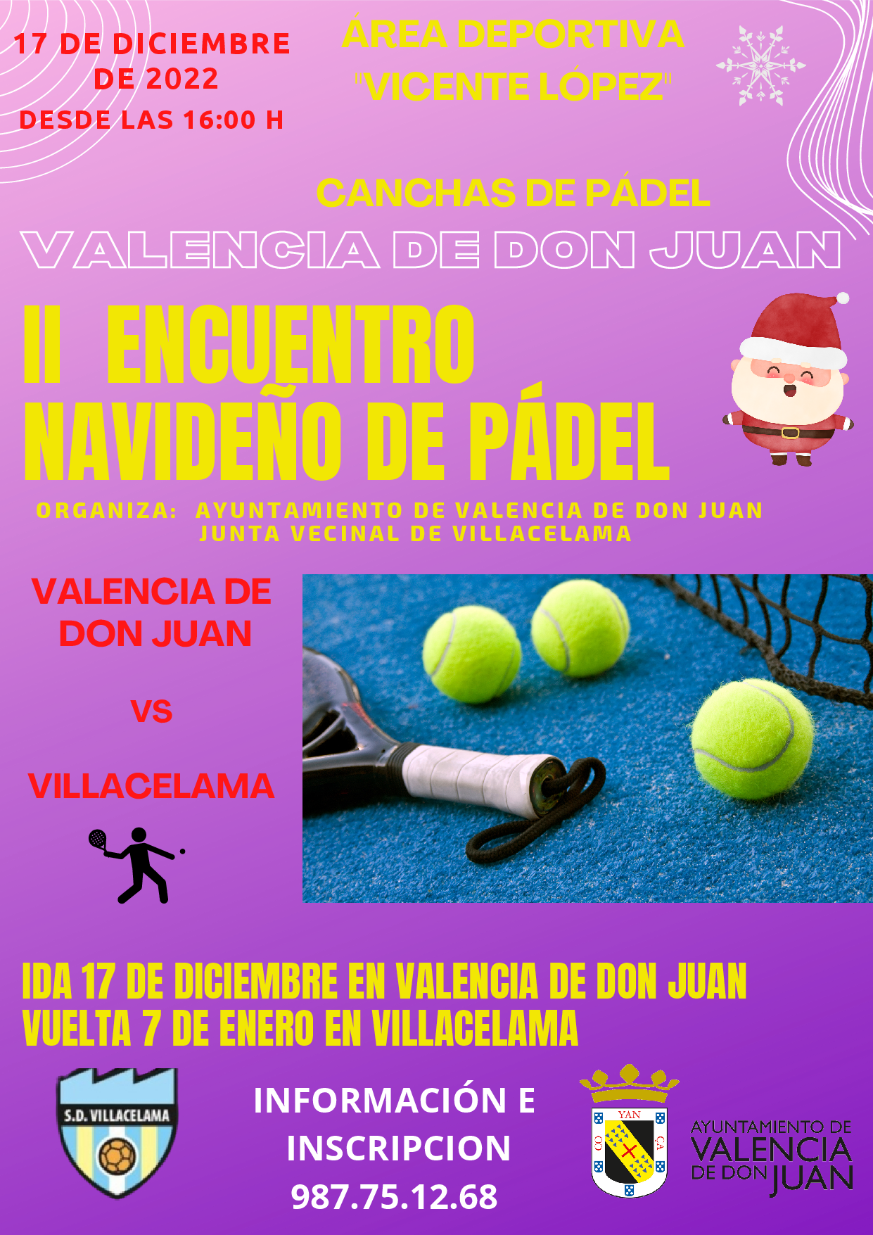 Valencia-De-Don-Juan-Villacelama-Pádel-II-Encuentro-Navideño-2022