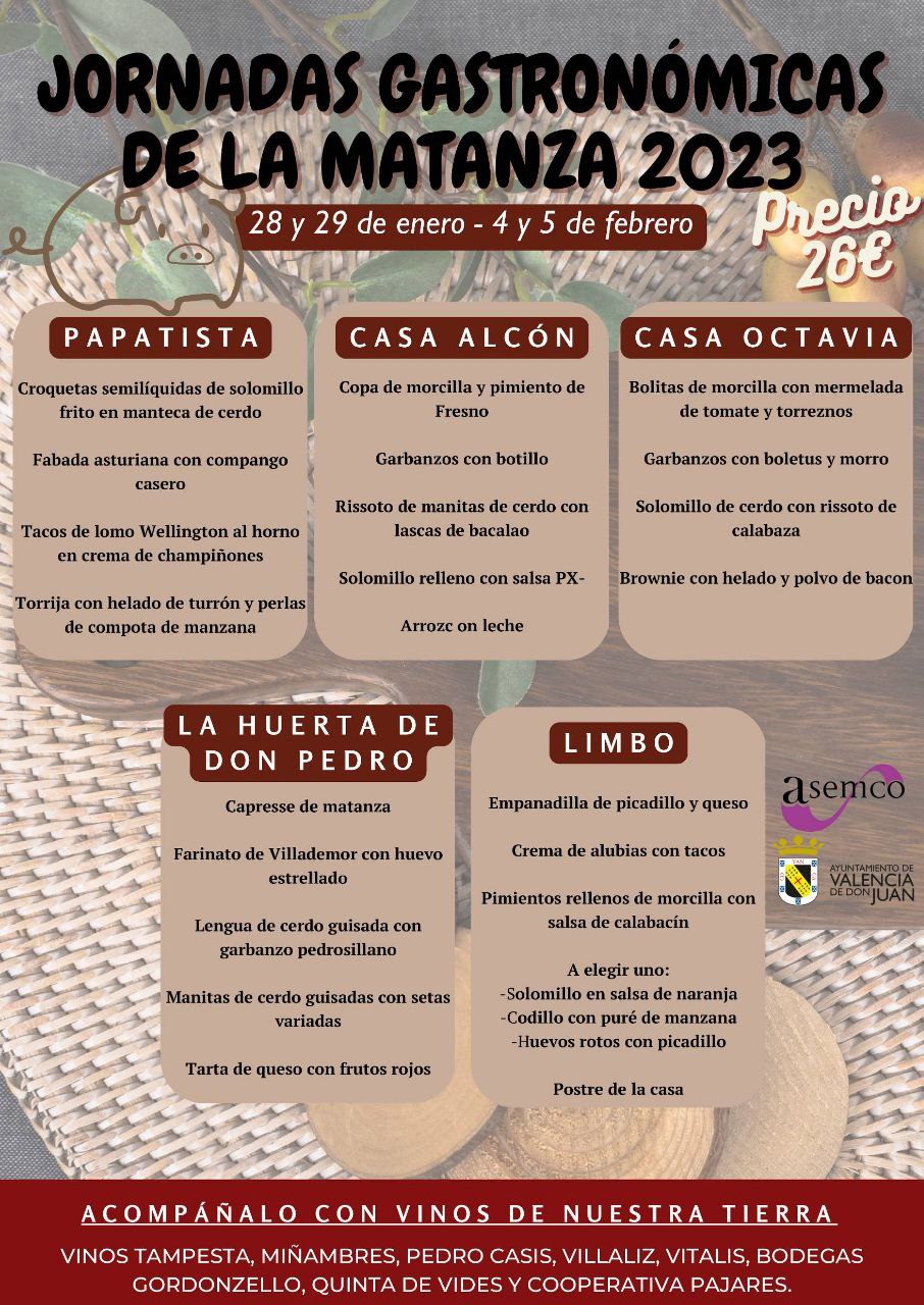 Jornadas Gastronómicas de la Matanza 2023