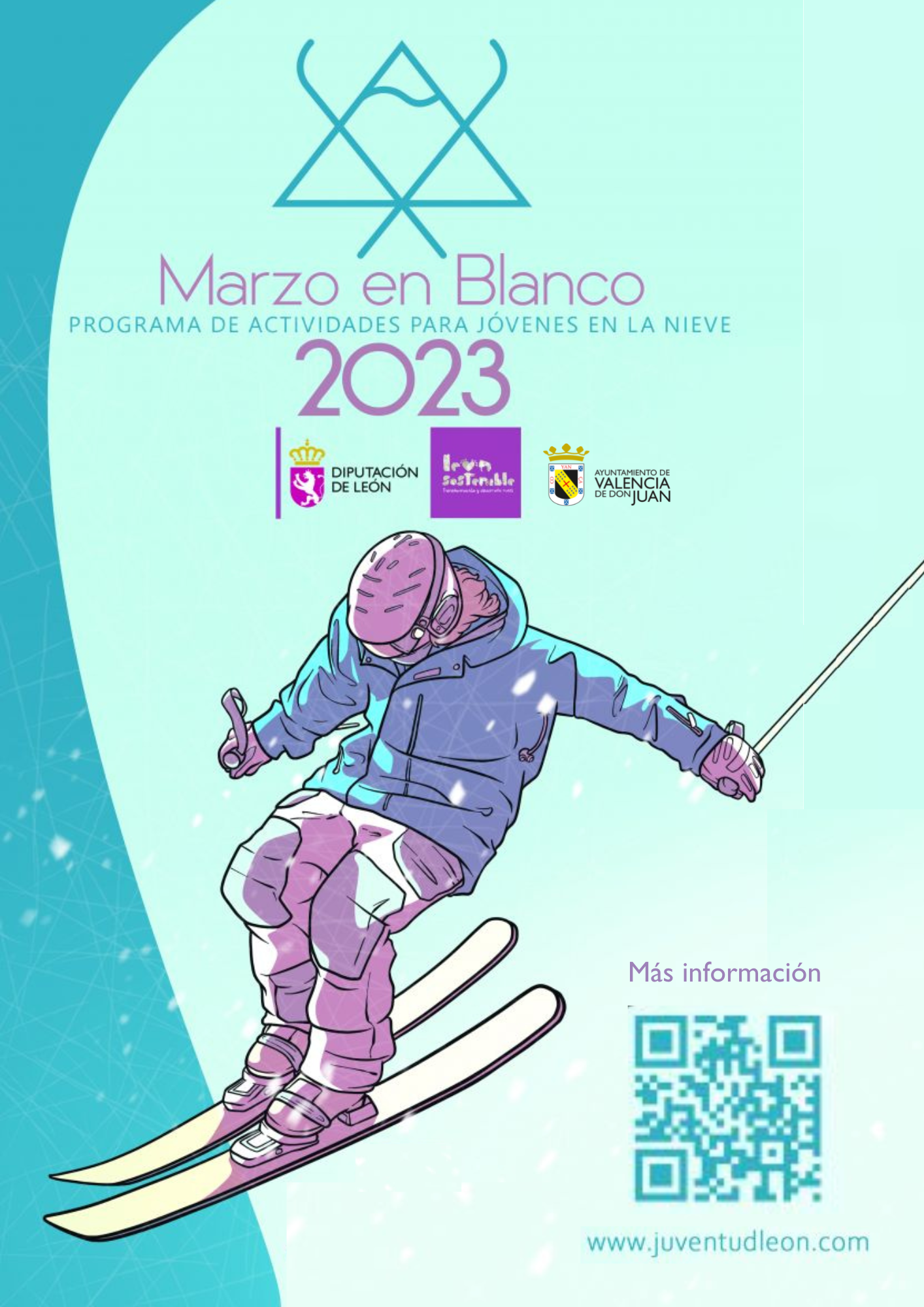 «Marzo en blanco 2023» Programa de actividades para jóvenes en la nieve