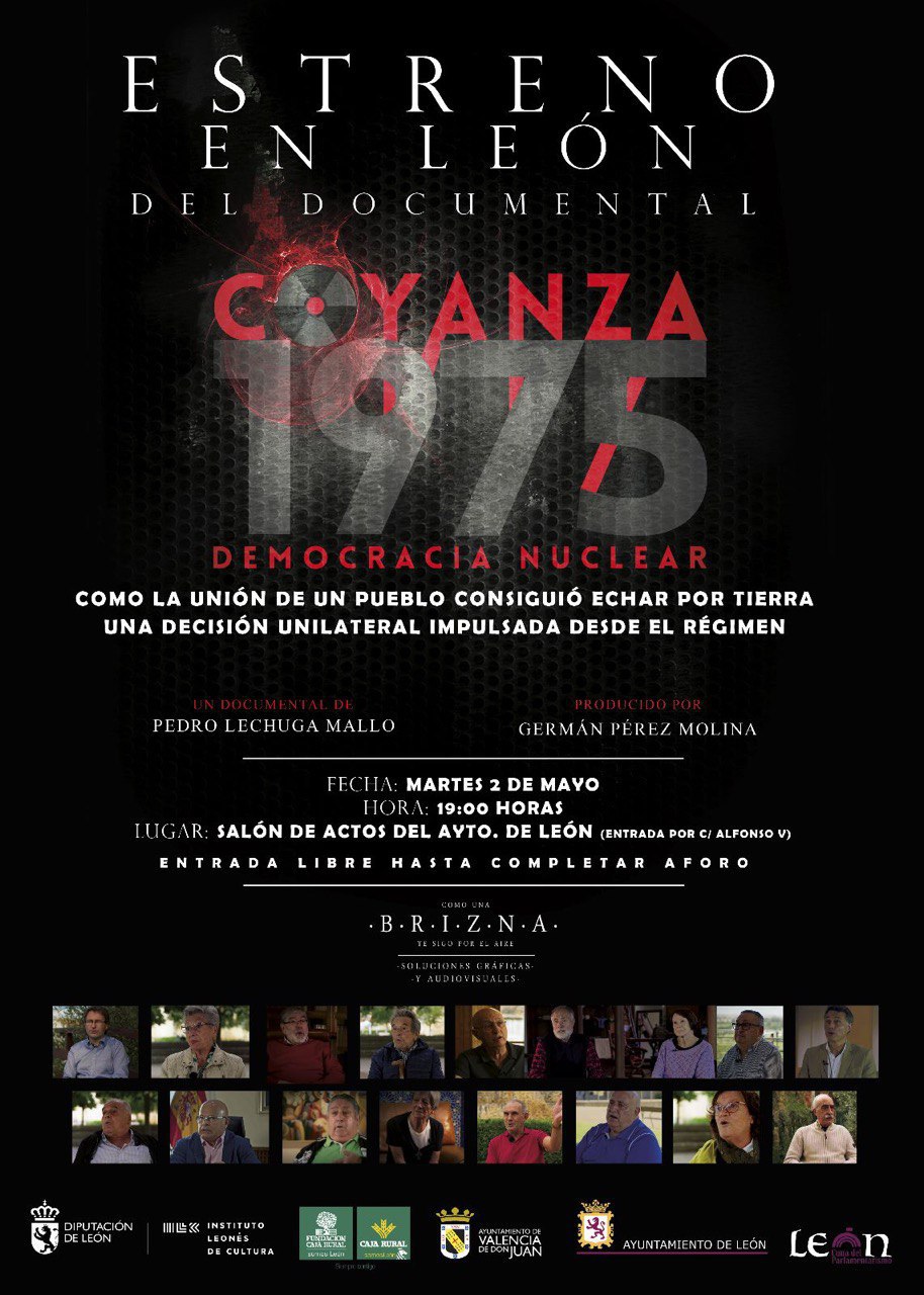 Estreno en León del Documental Coyanza 1975 Democracia Nuclear