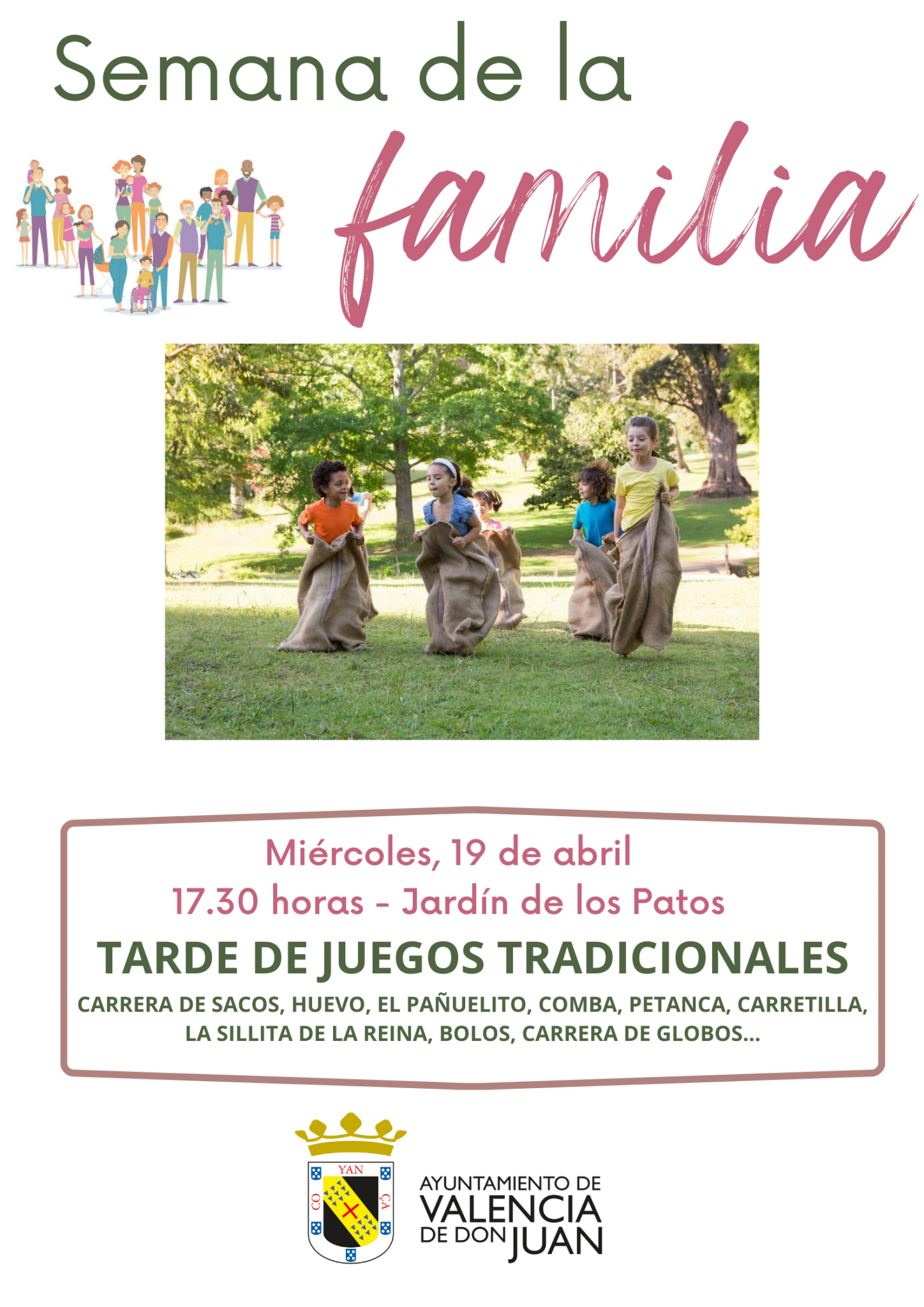 Semana de la familia: tarde de juegos tradicionales