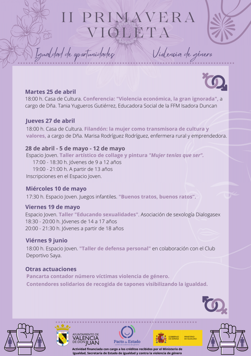 PRIMAVERA VIOLETA 2023