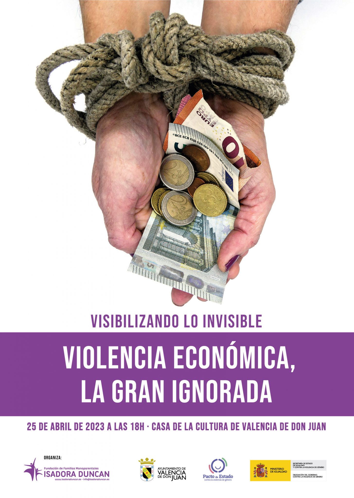 Conferencia: violencia económica, la gran ignorada