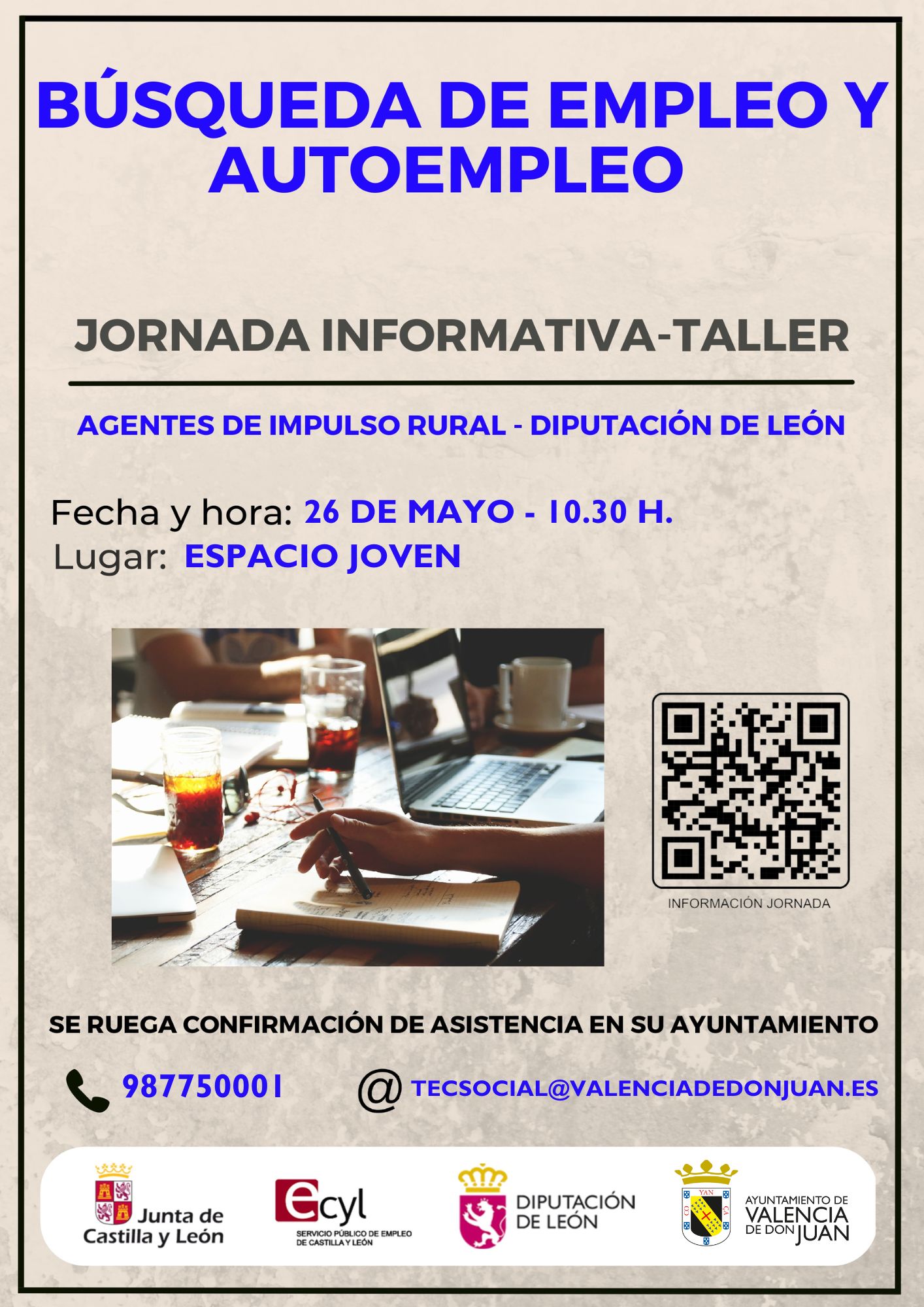 Jornada Informativa-Taller. Búsqueda de Empleo y Autoempleo