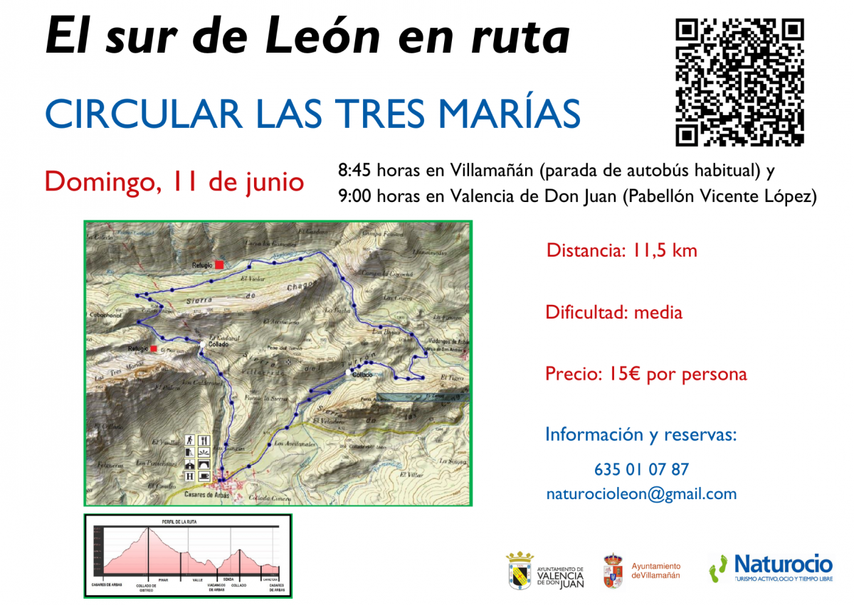RUTA. CIRCULAR LAS TRES MARÍAS