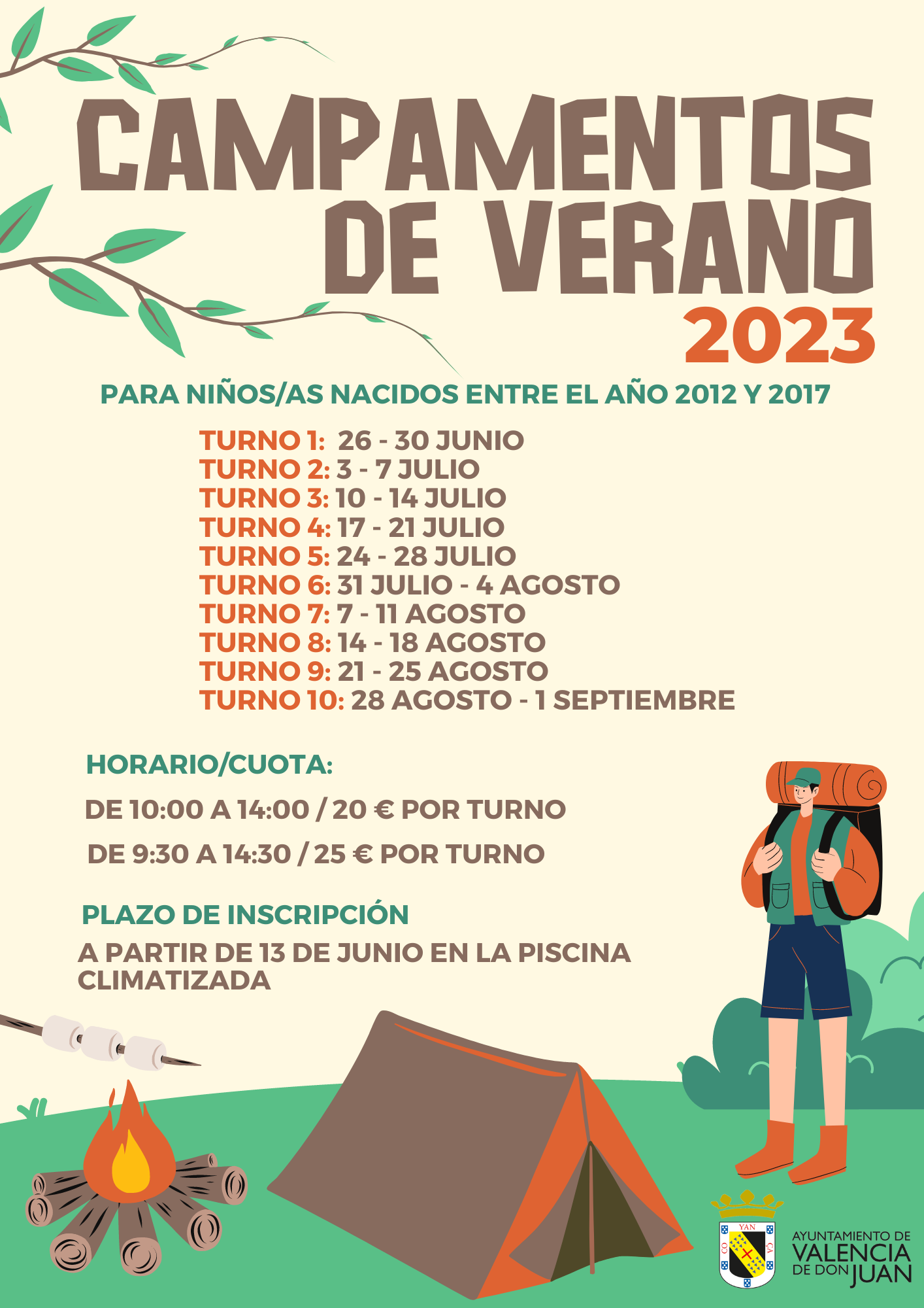 CAMPAMENTOS URBANOS 2023