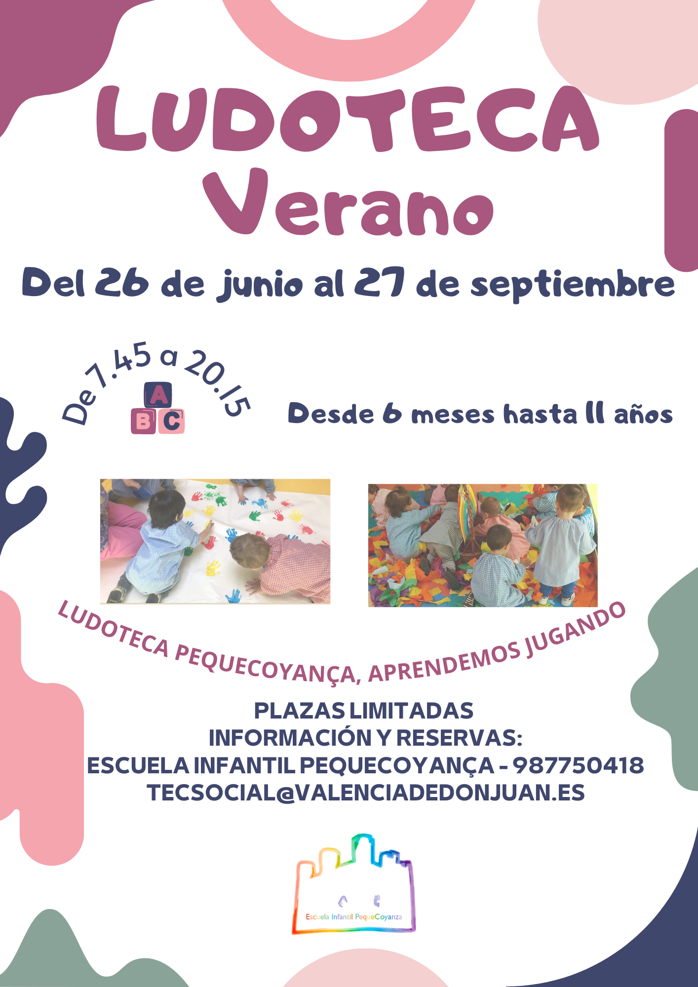 Ludoteca PequeCoyança verano 2023