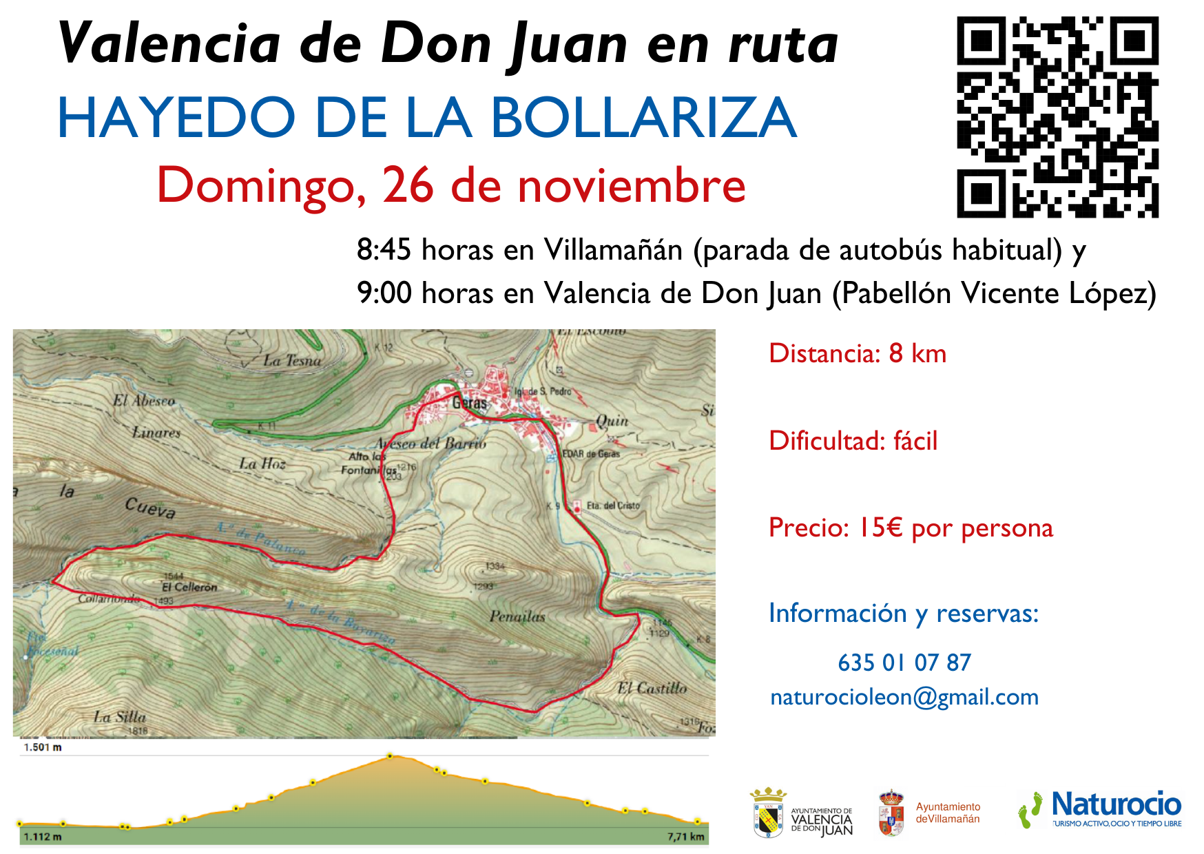 Valencia de Don Juan en ruta – “HAYEDO DE LA BOLLARIZA”