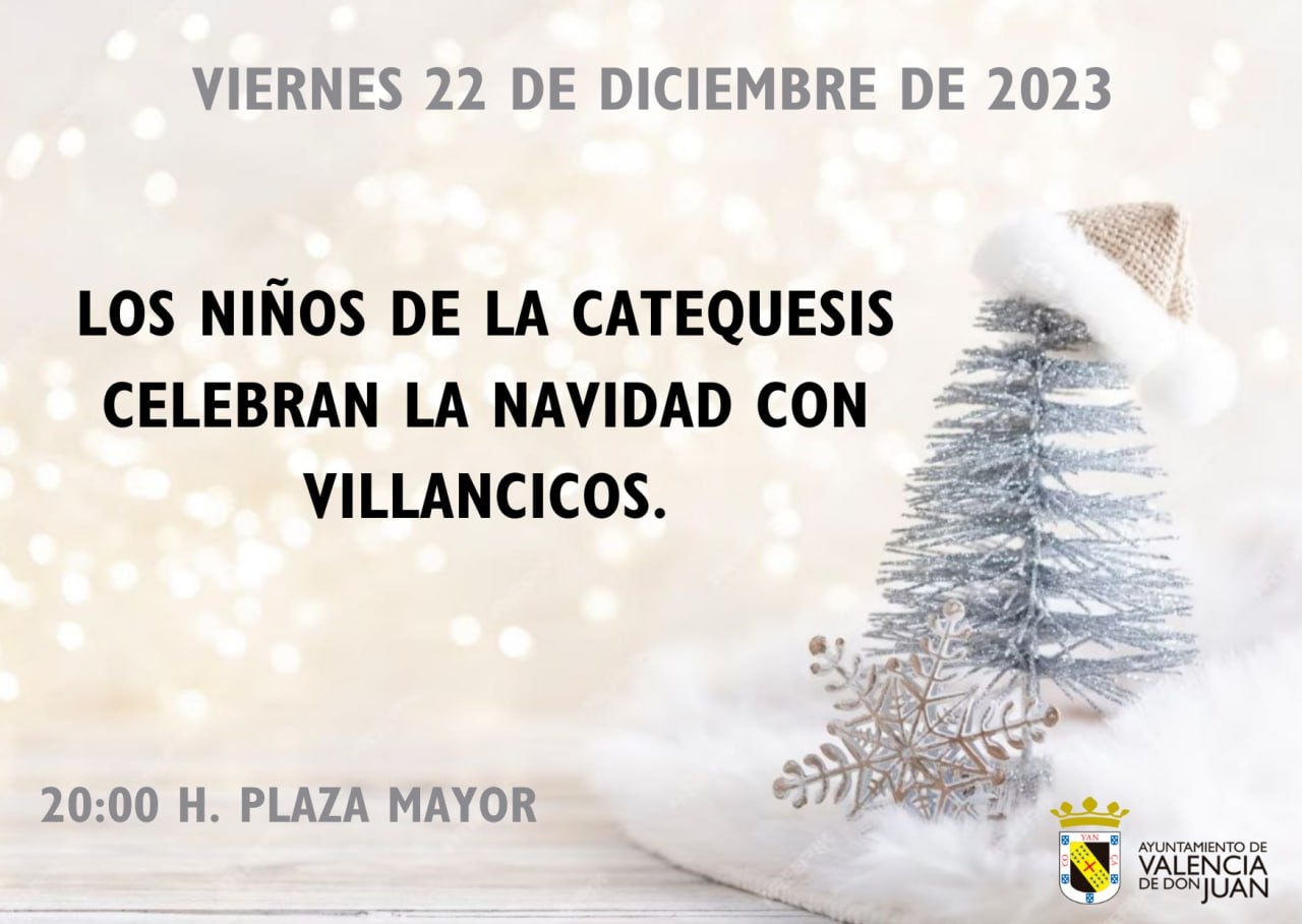 Los niños de la catequesis celebran la Navidad con villancicos