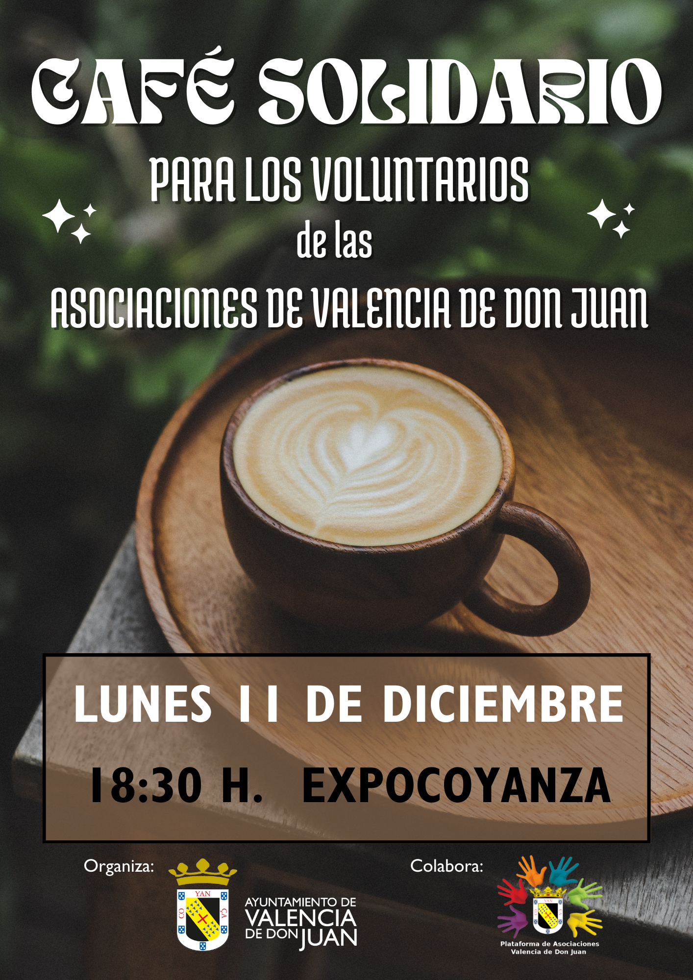 Café Solidario para los Voluntarios de las Asociaciones de Valencia de Don Juan