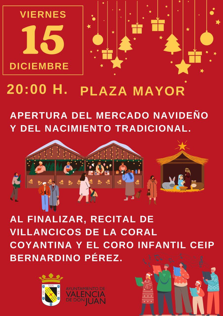 Apertura del Mercado Navideño y del Nacimiento Tradicional.