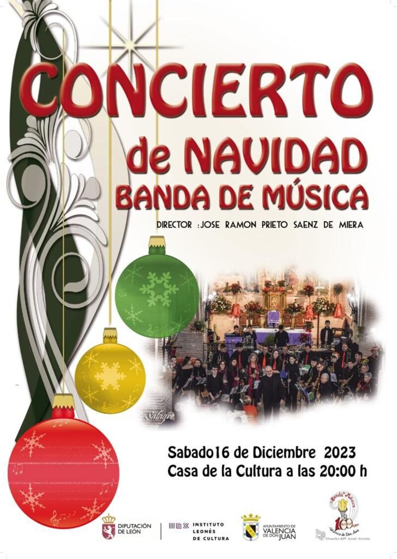 Concierto de Navidad de la Banda de Música de Valencia de Don Juan